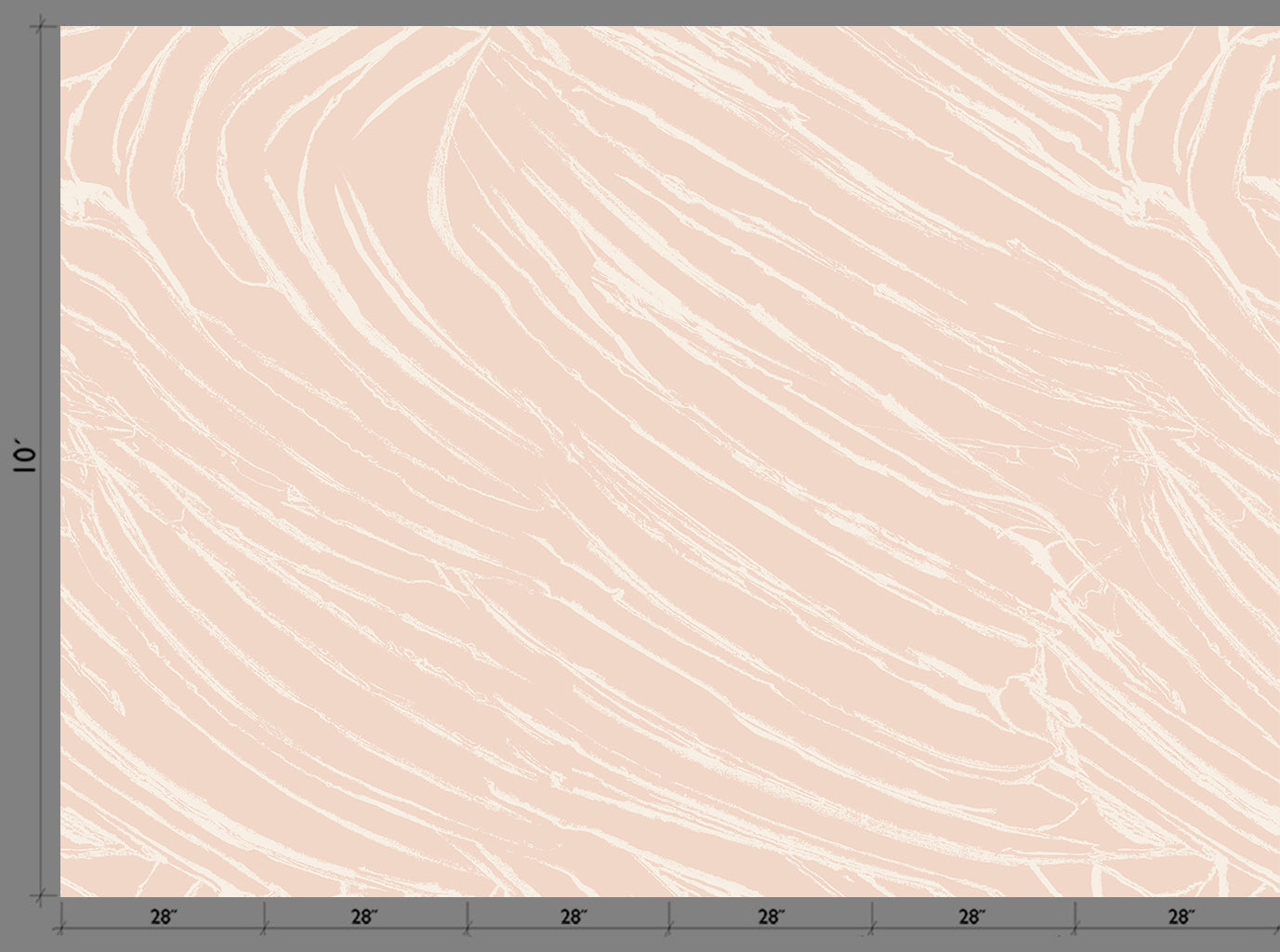 Dune© Mural Wallpaper in Petal