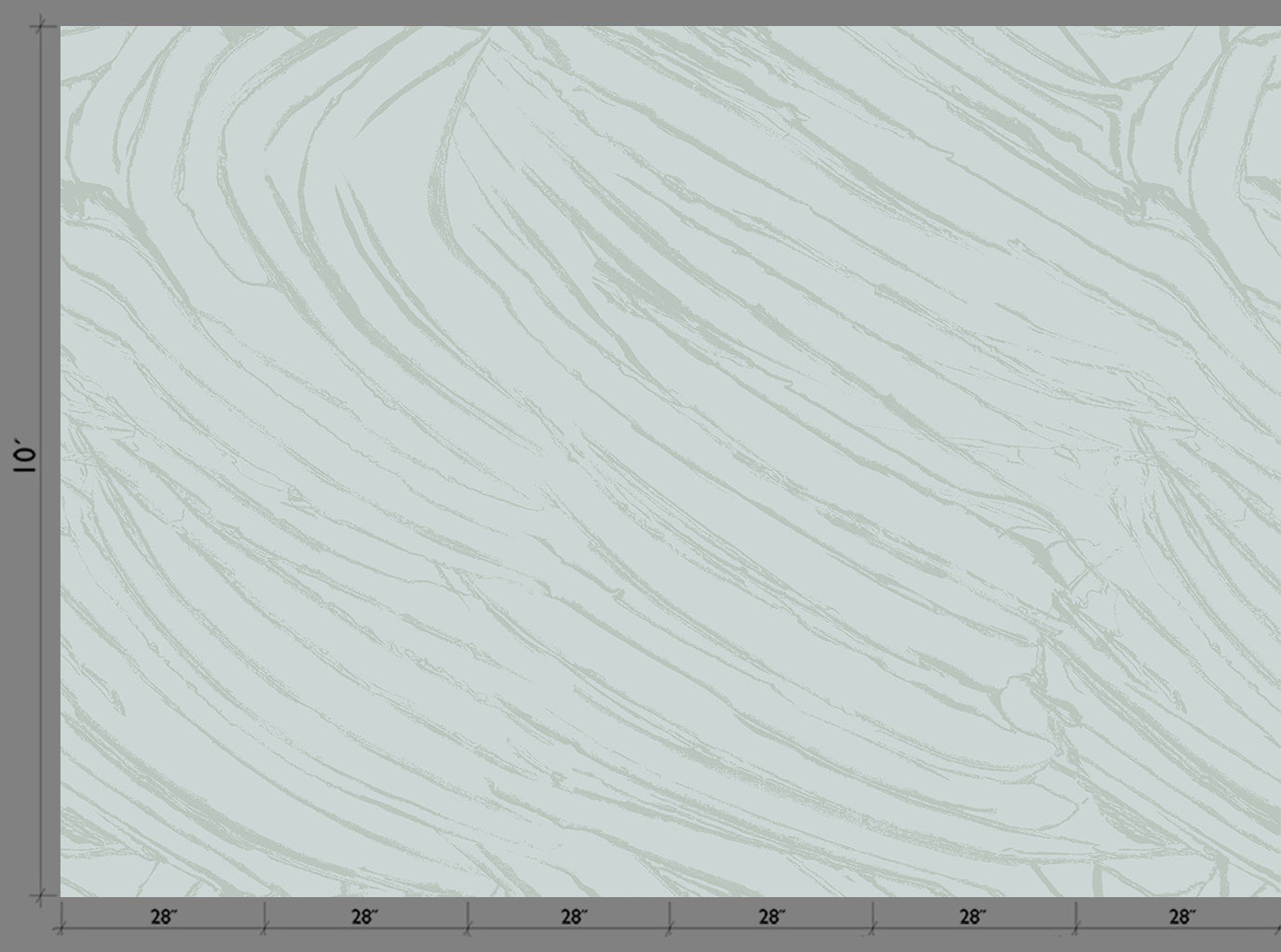 Dune© Mural Wallpaper in Blue