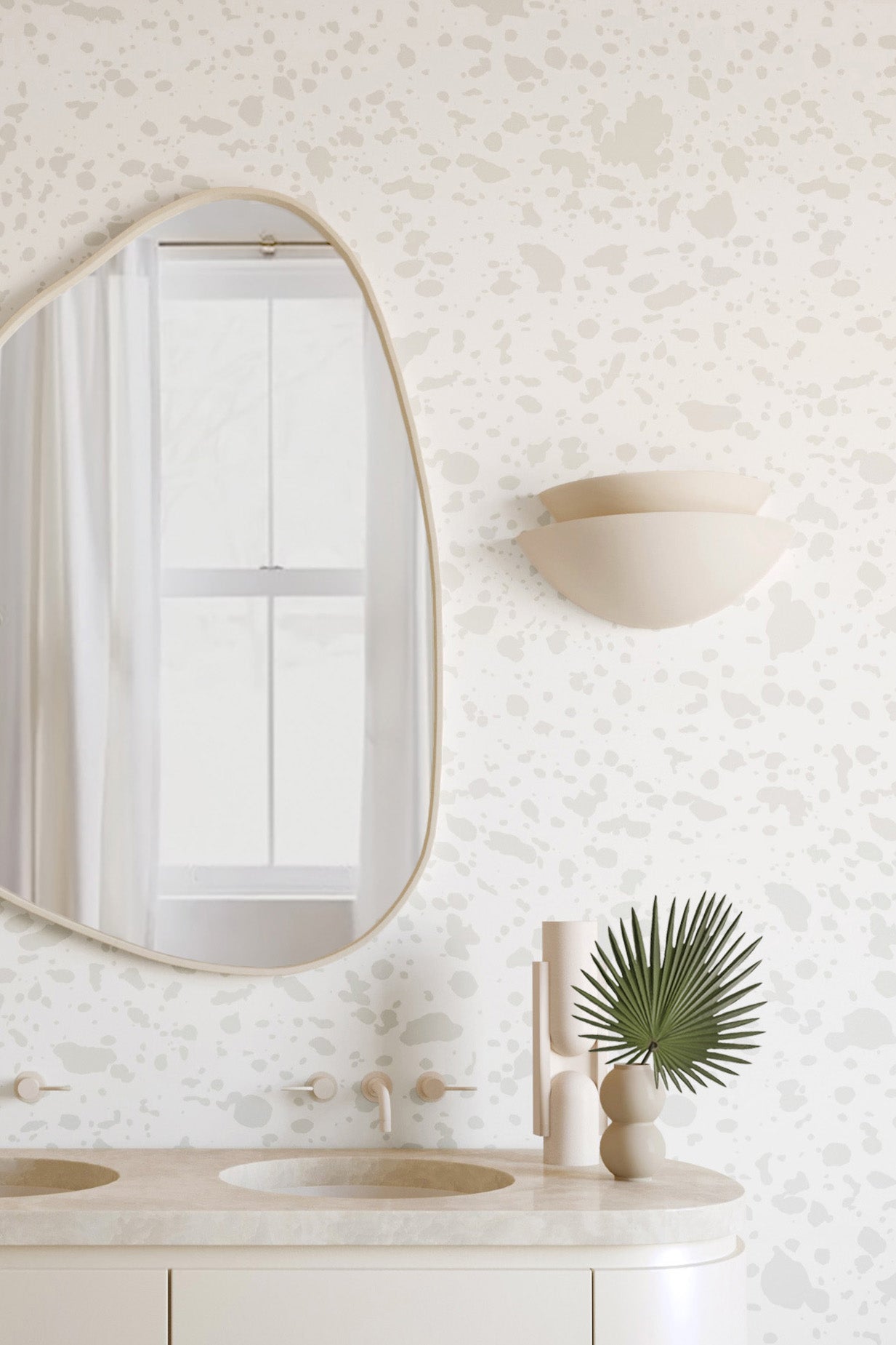 Appaloosa© Mural Wallpaper in Mineral