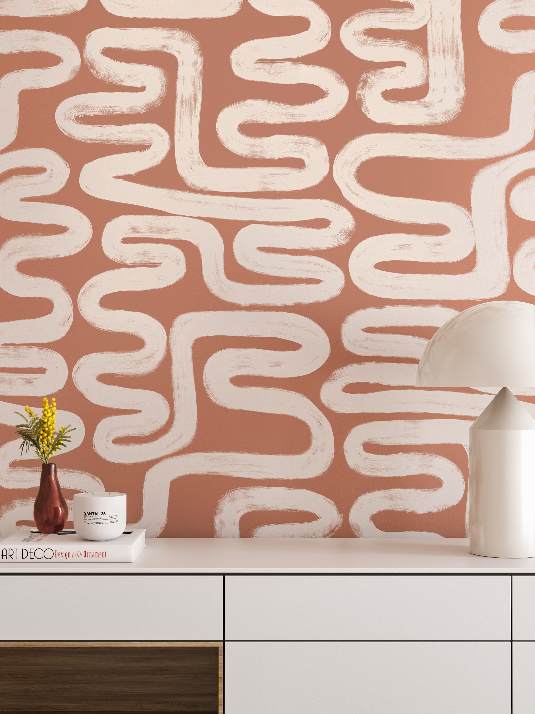 Azteca© Wallpaper in Sundance