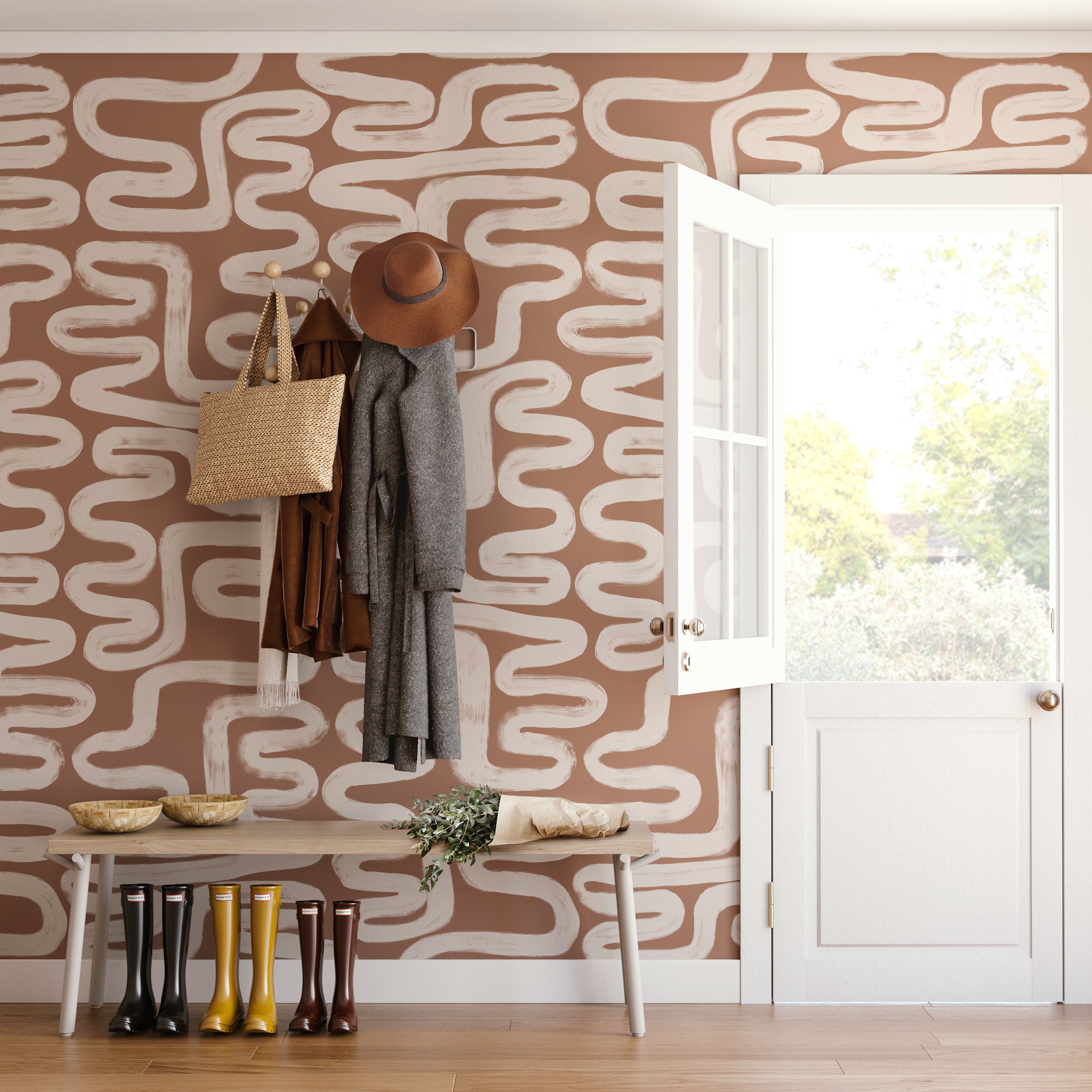 Azteca© Wallpaper in Sundance