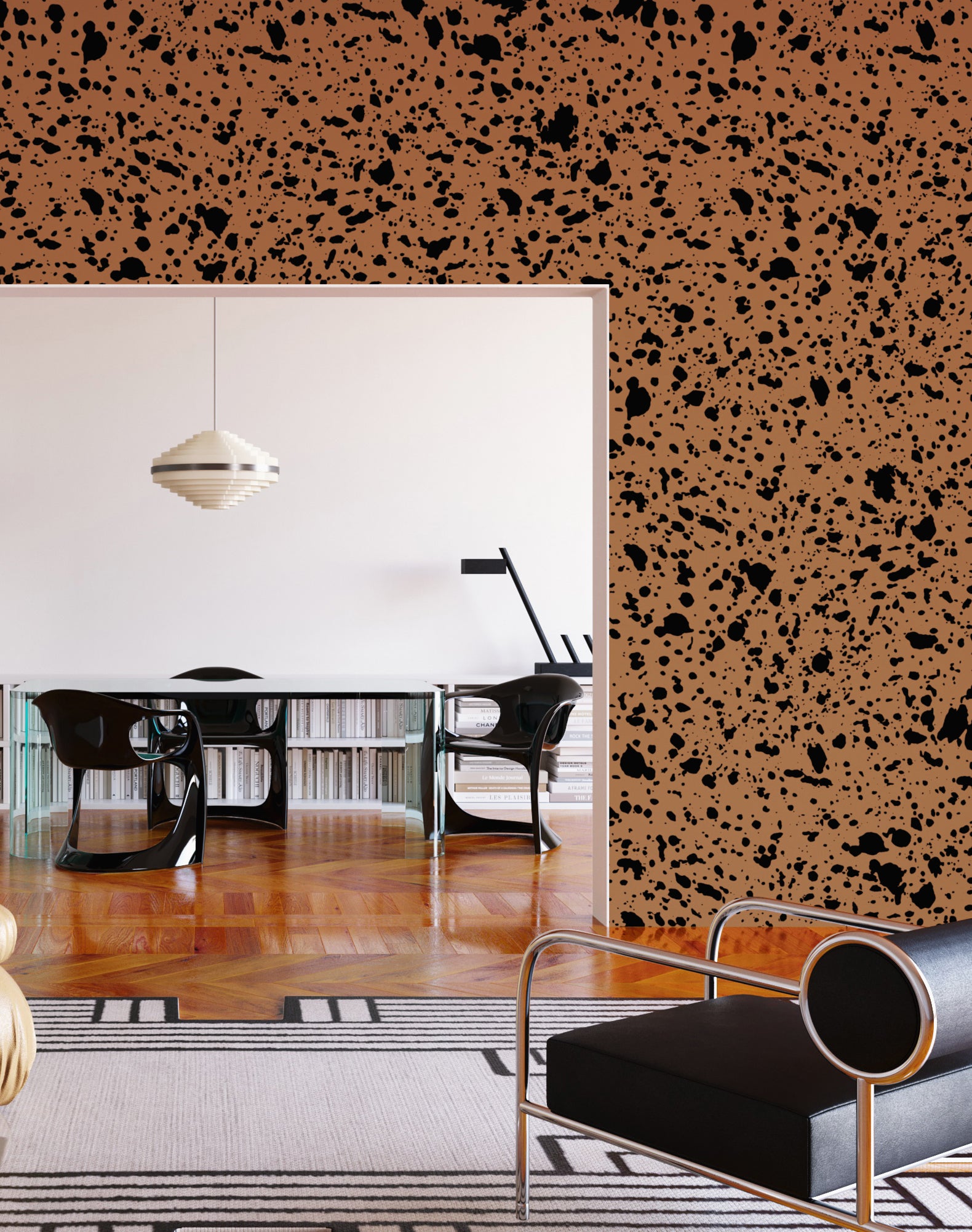 Appaloosa© Mural Wallpaper in Chestnut