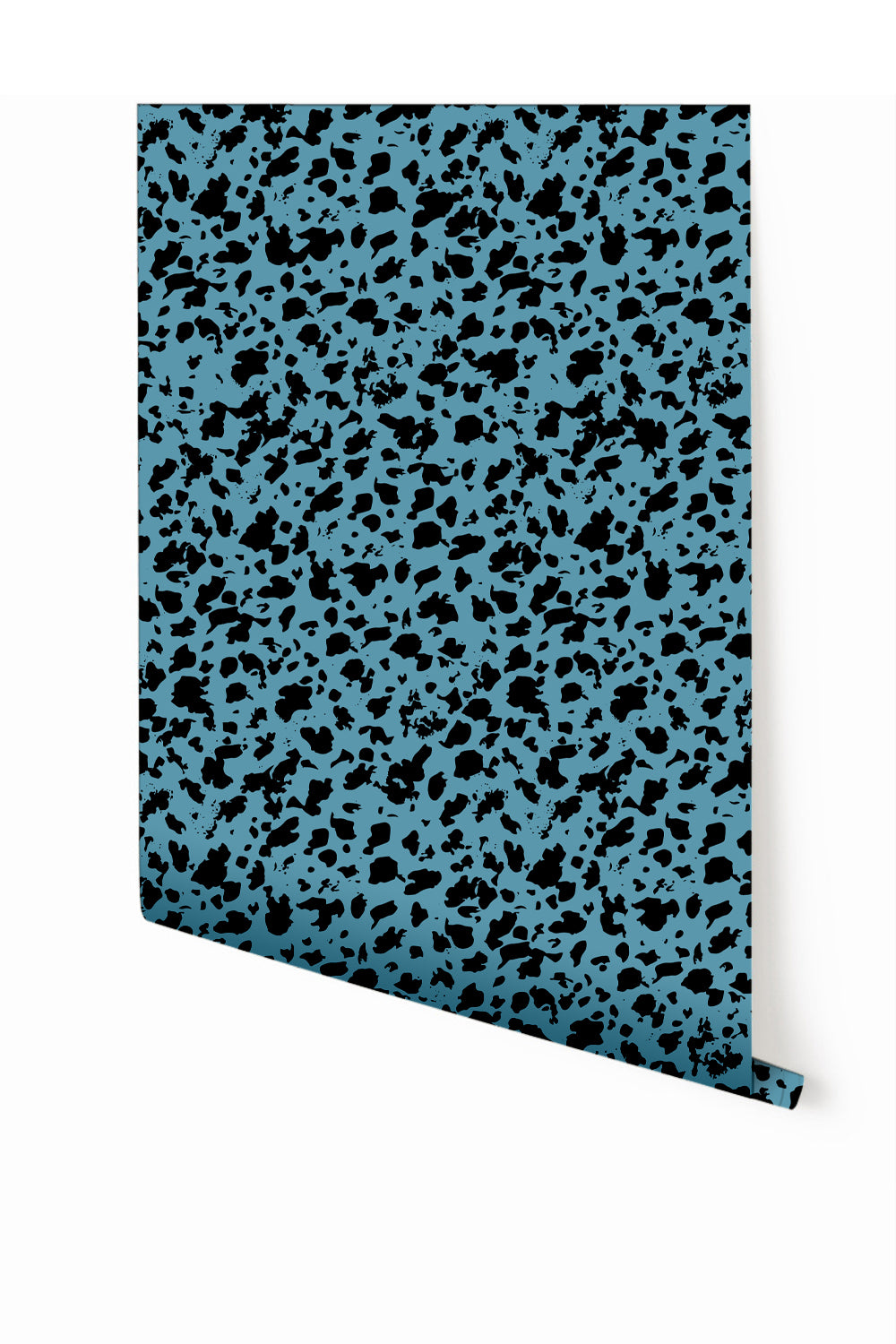 Milano© Wallpaper in Aqua Net + Black