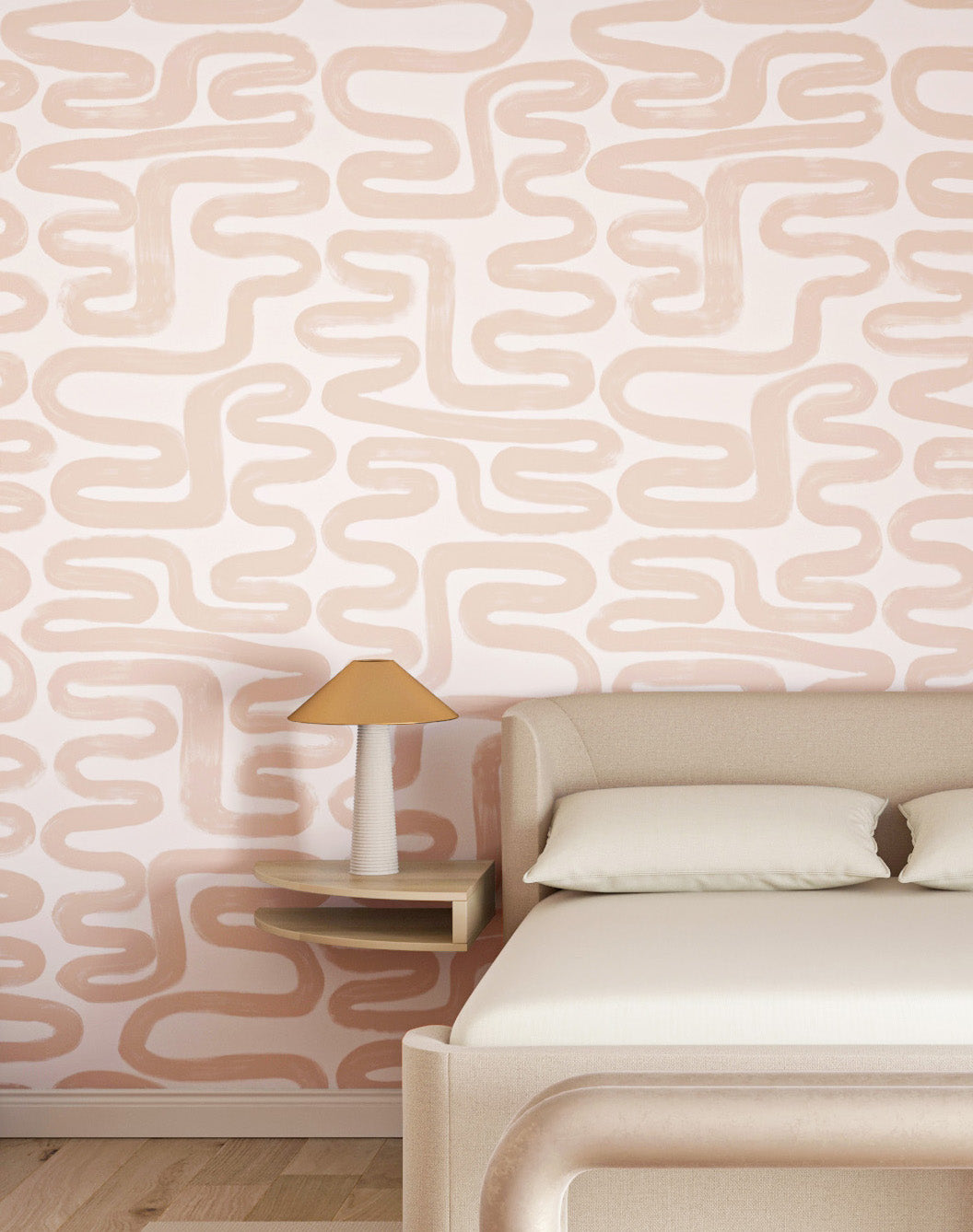 Azteca© Wallpaper in Pink