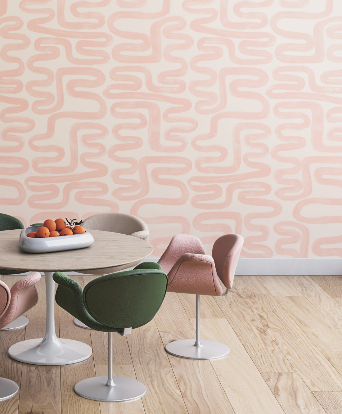 Azteca© Wallpaper in Petal