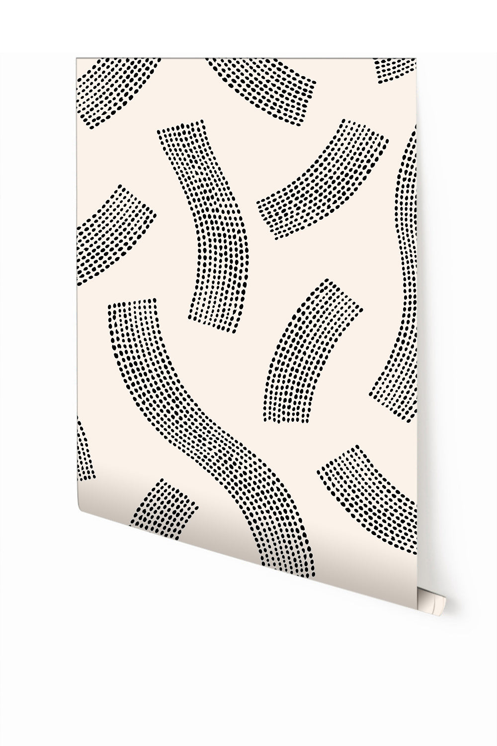 Saguaro© Wallpaper in Black + Cremé