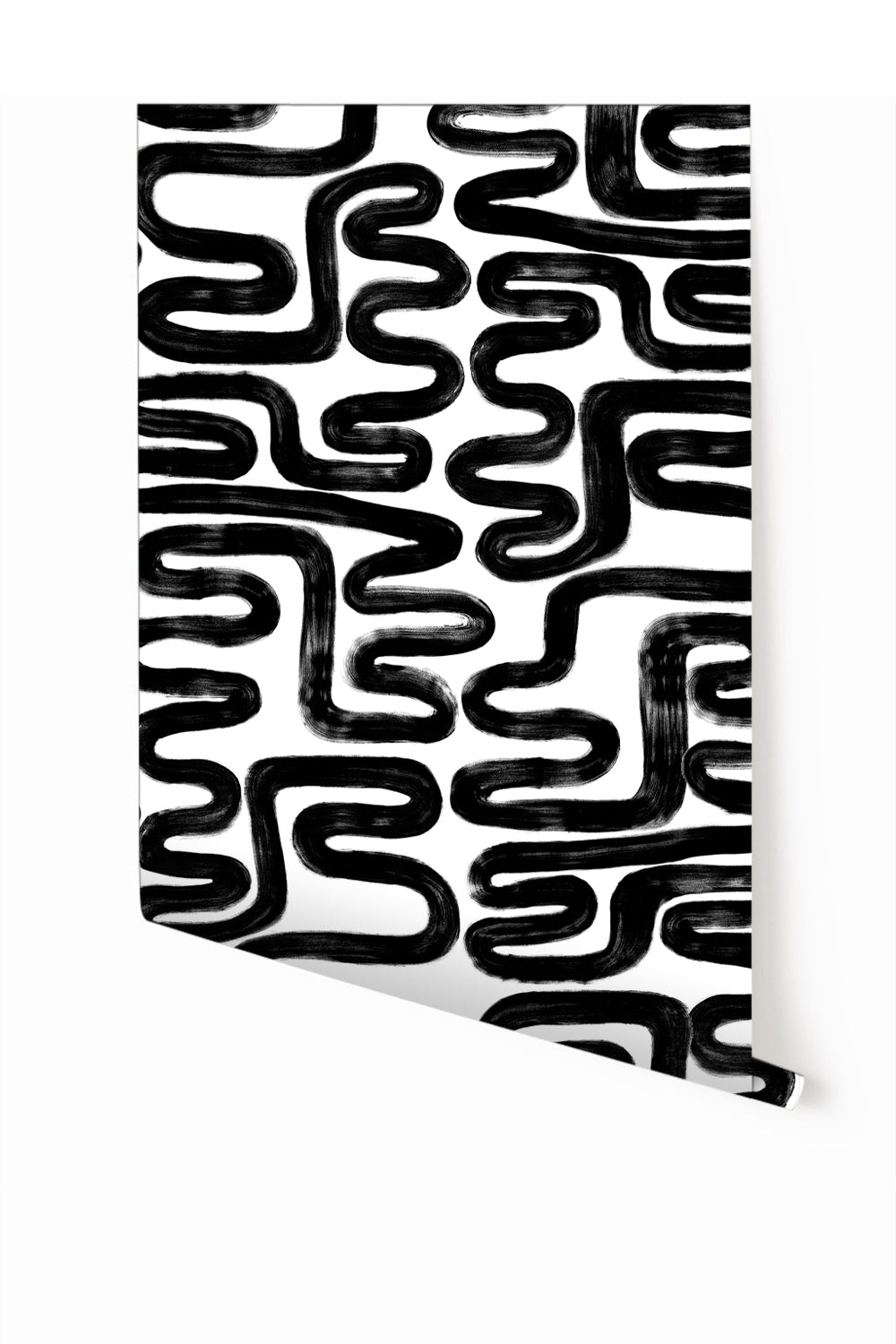 Azteca© Wallpaper in Black + White