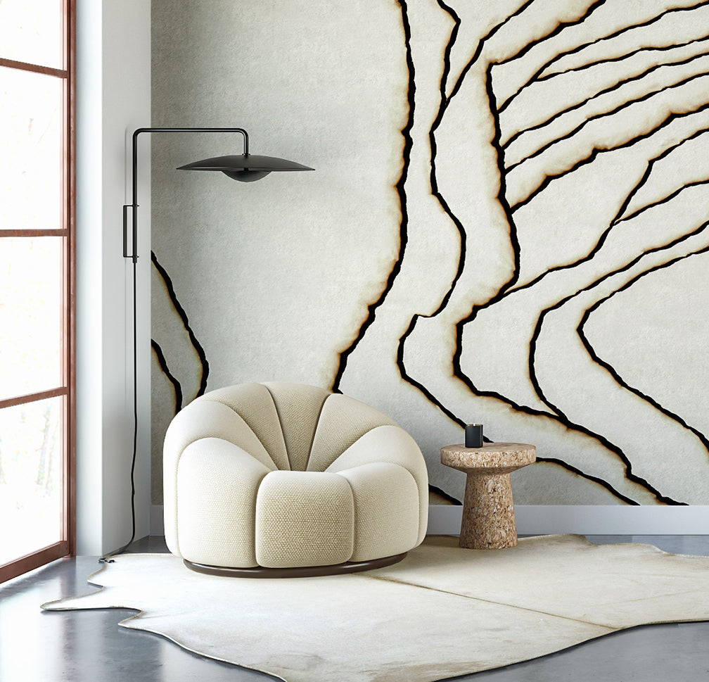 Burnt© Mural Wallpaper