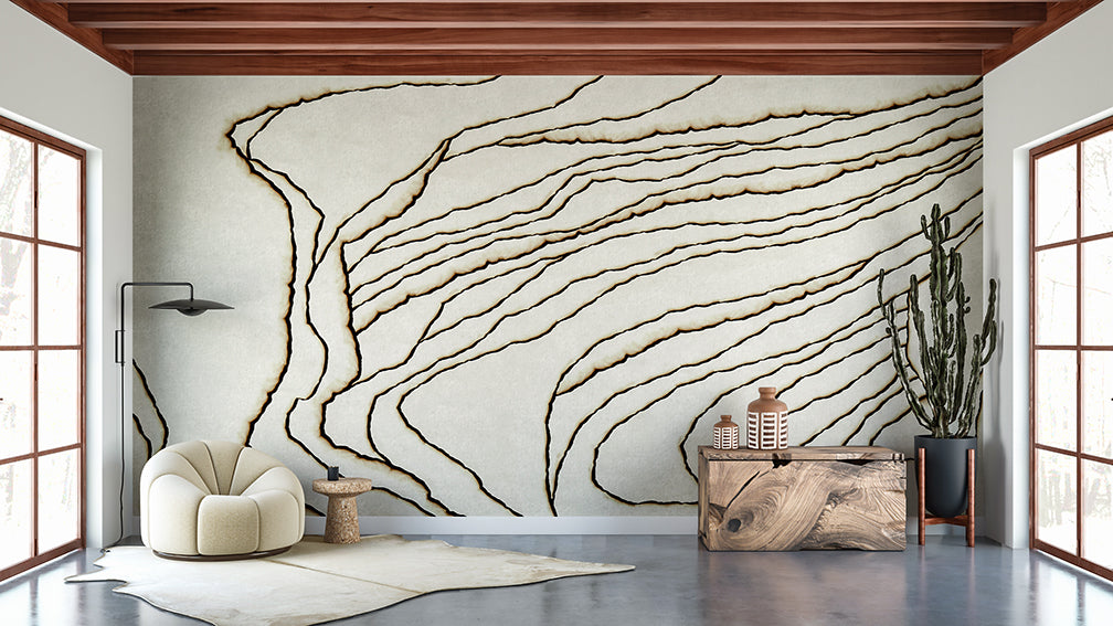 Burnt© Mural Wallpaper