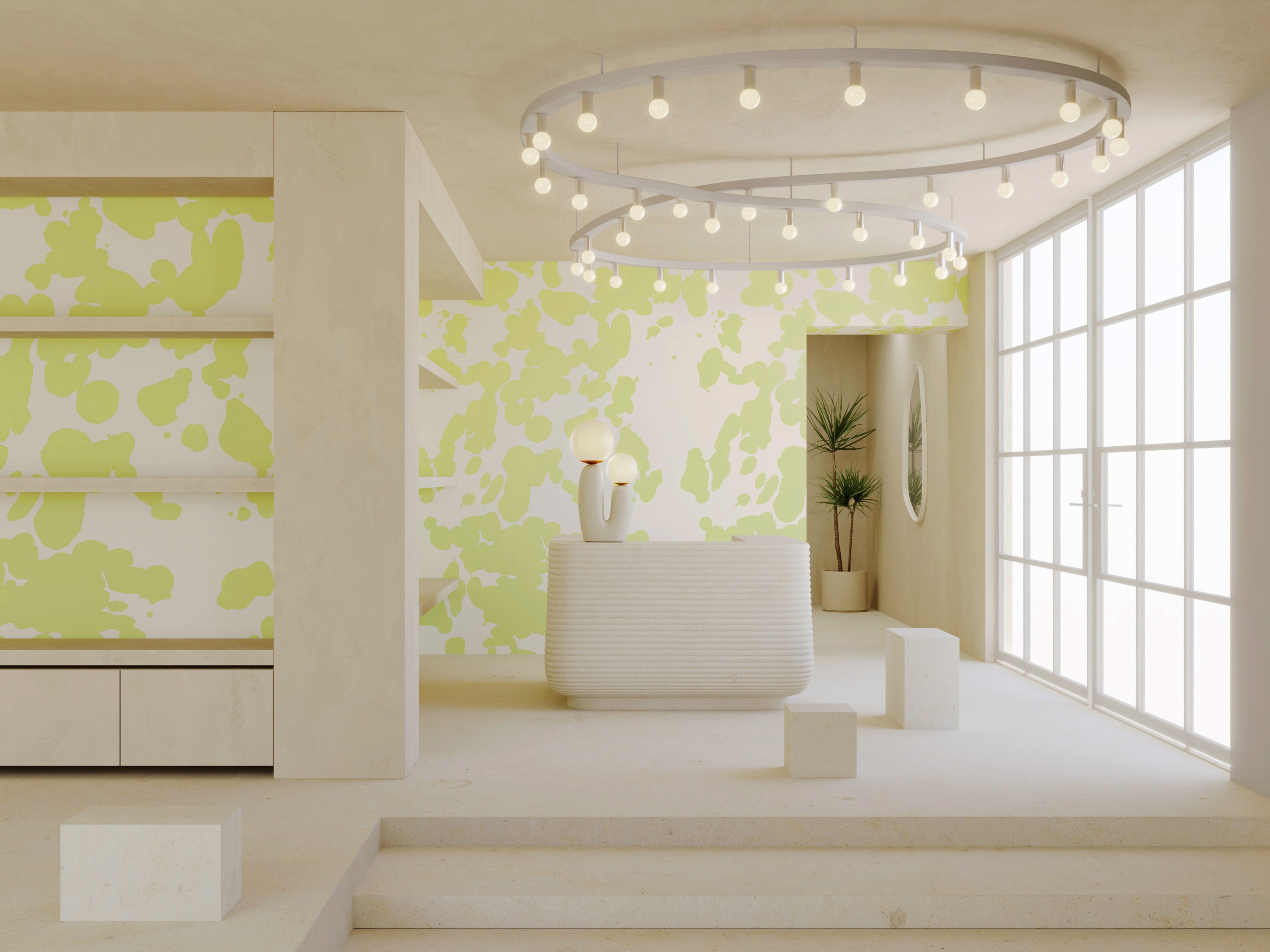 Bovine© Wallpaper in Clover