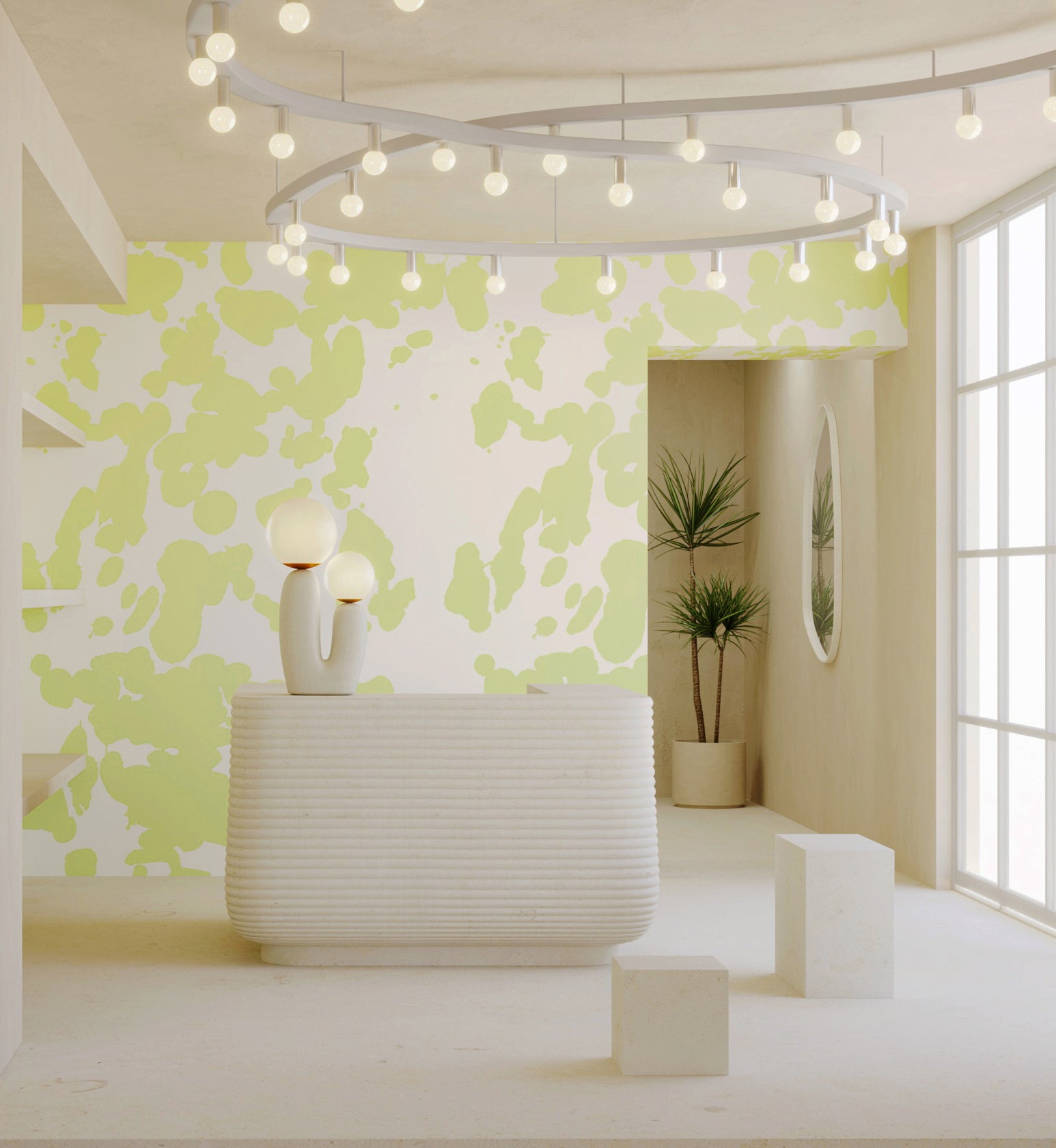 Bovine© Wallpaper in Clover