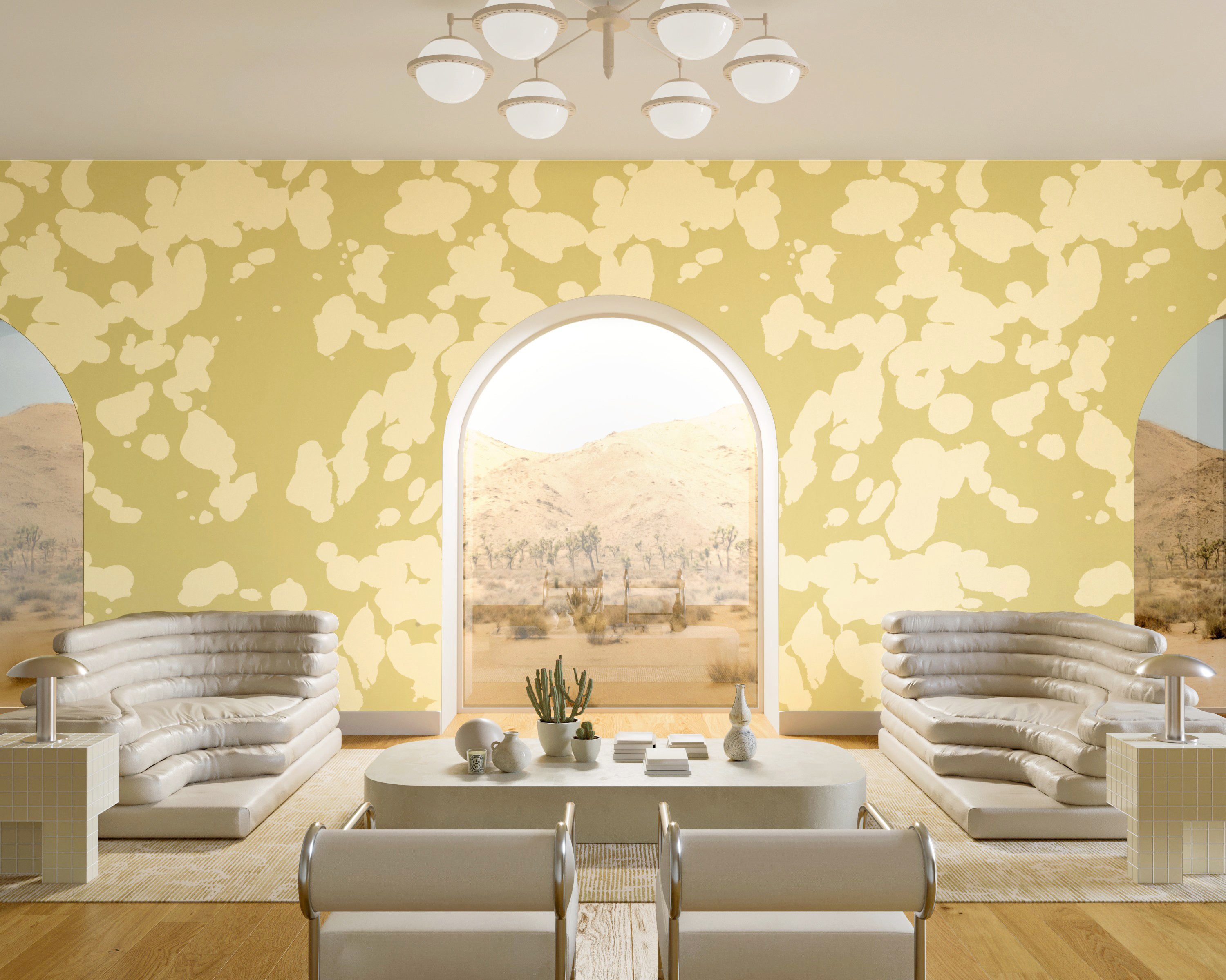 Bovine© Wallpaper in Daffodil