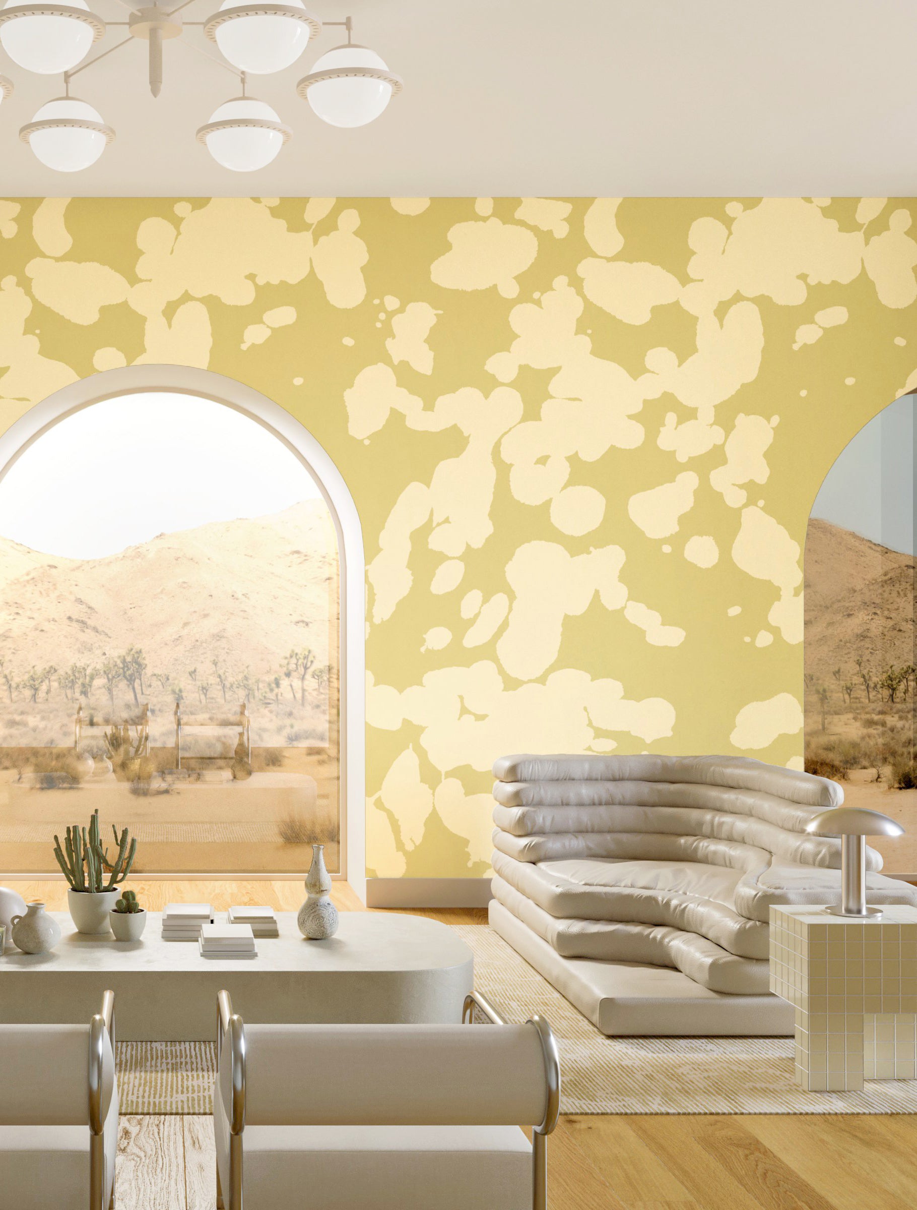 Bovine© Wallpaper in Daffodil