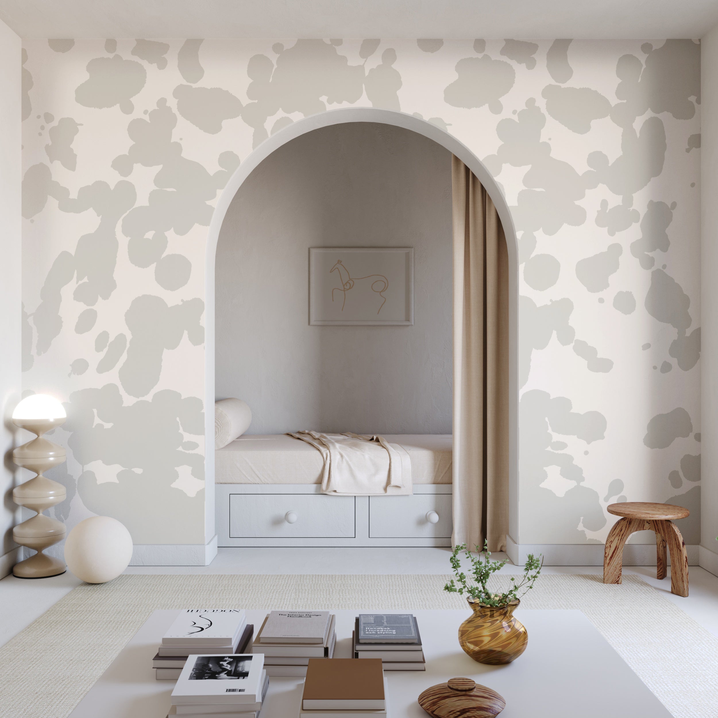 Bovine© Wallpaper in Mineral