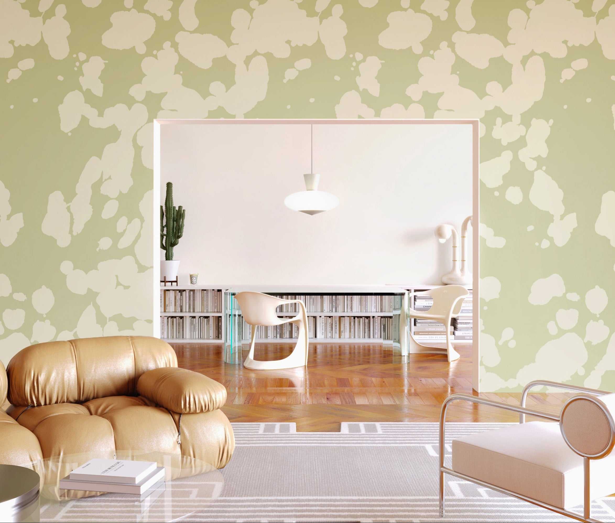 Bovine© Wallpaper in Stonecrop