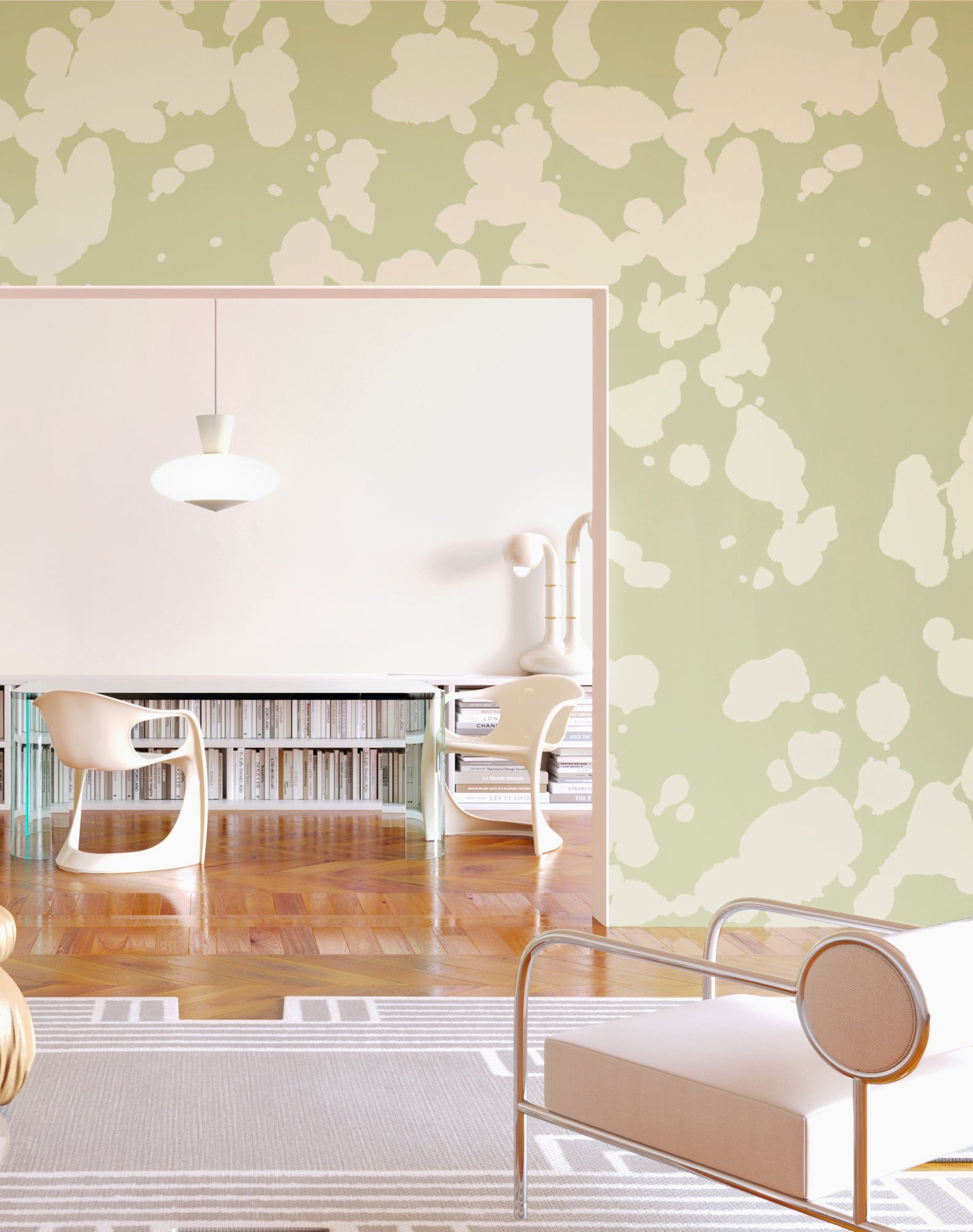 Bovine© Wallpaper in Stonecrop