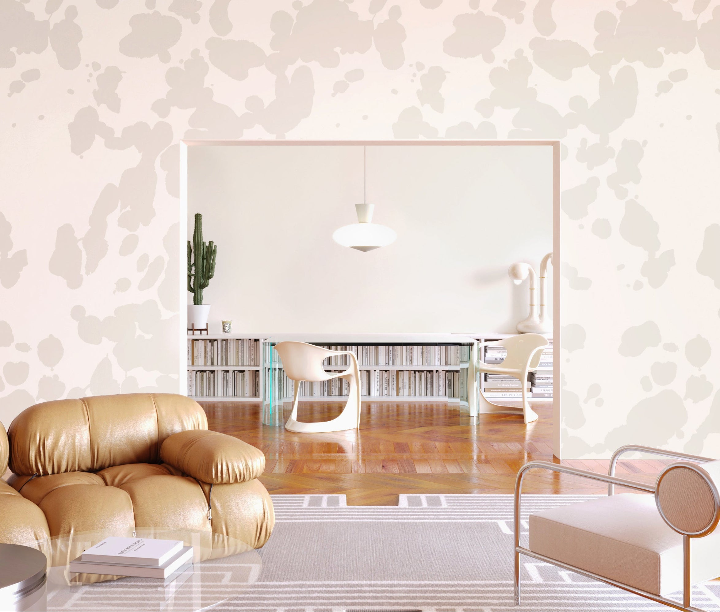 Bovine© Wallpaper in Milk