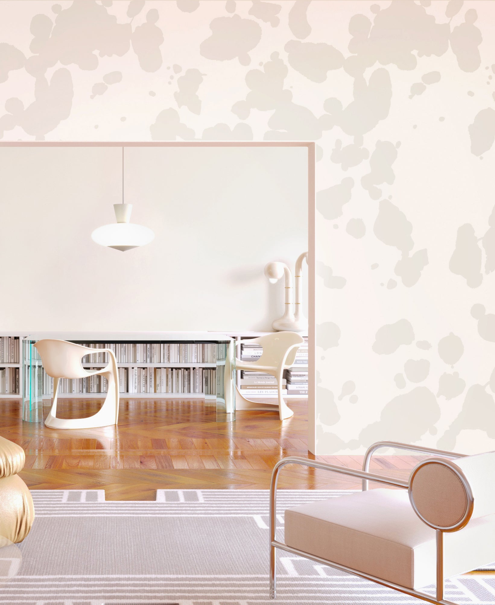 Bovine© Wallpaper in Milk