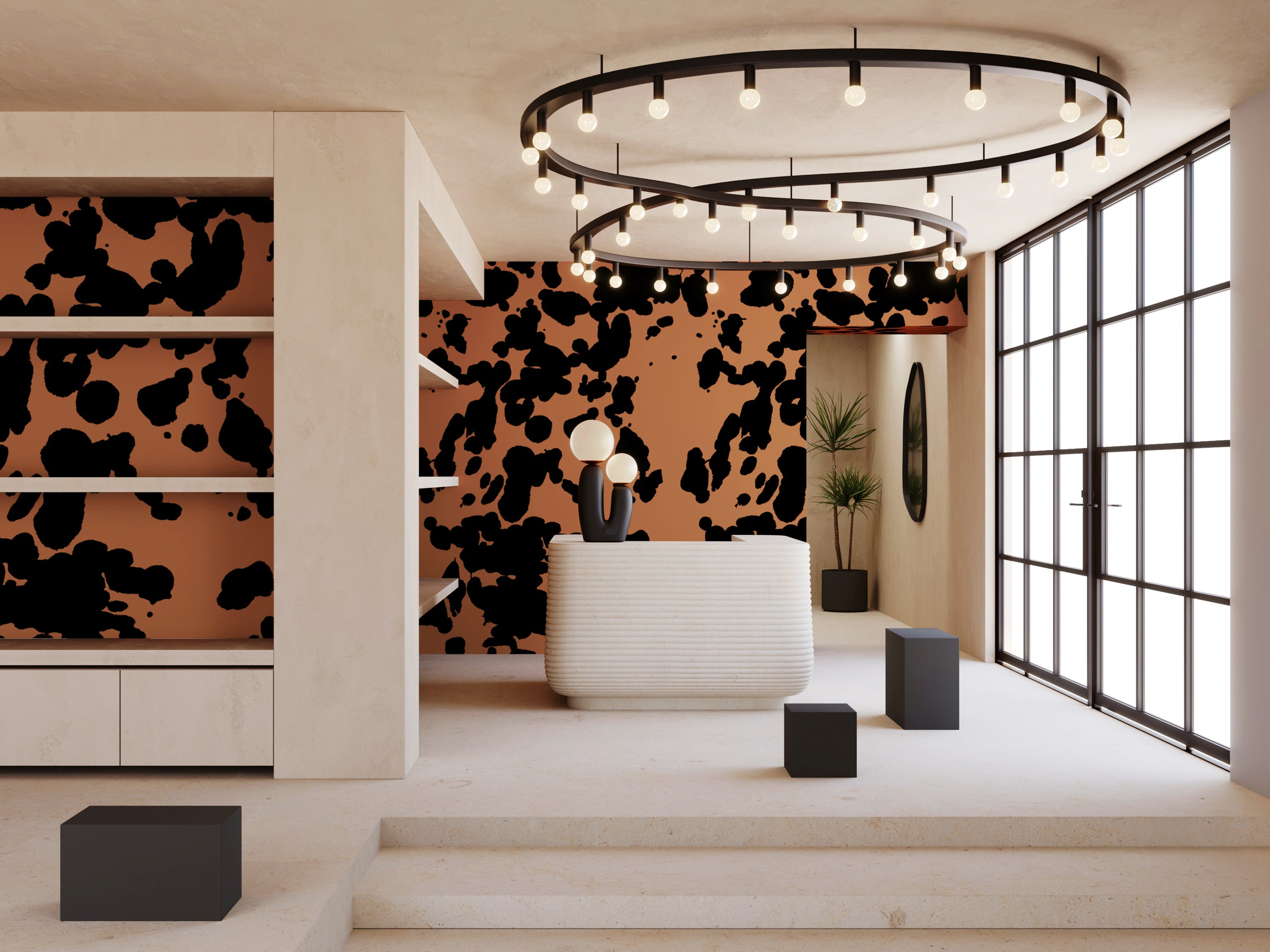 Bovine© Wallpaper in Chestnut