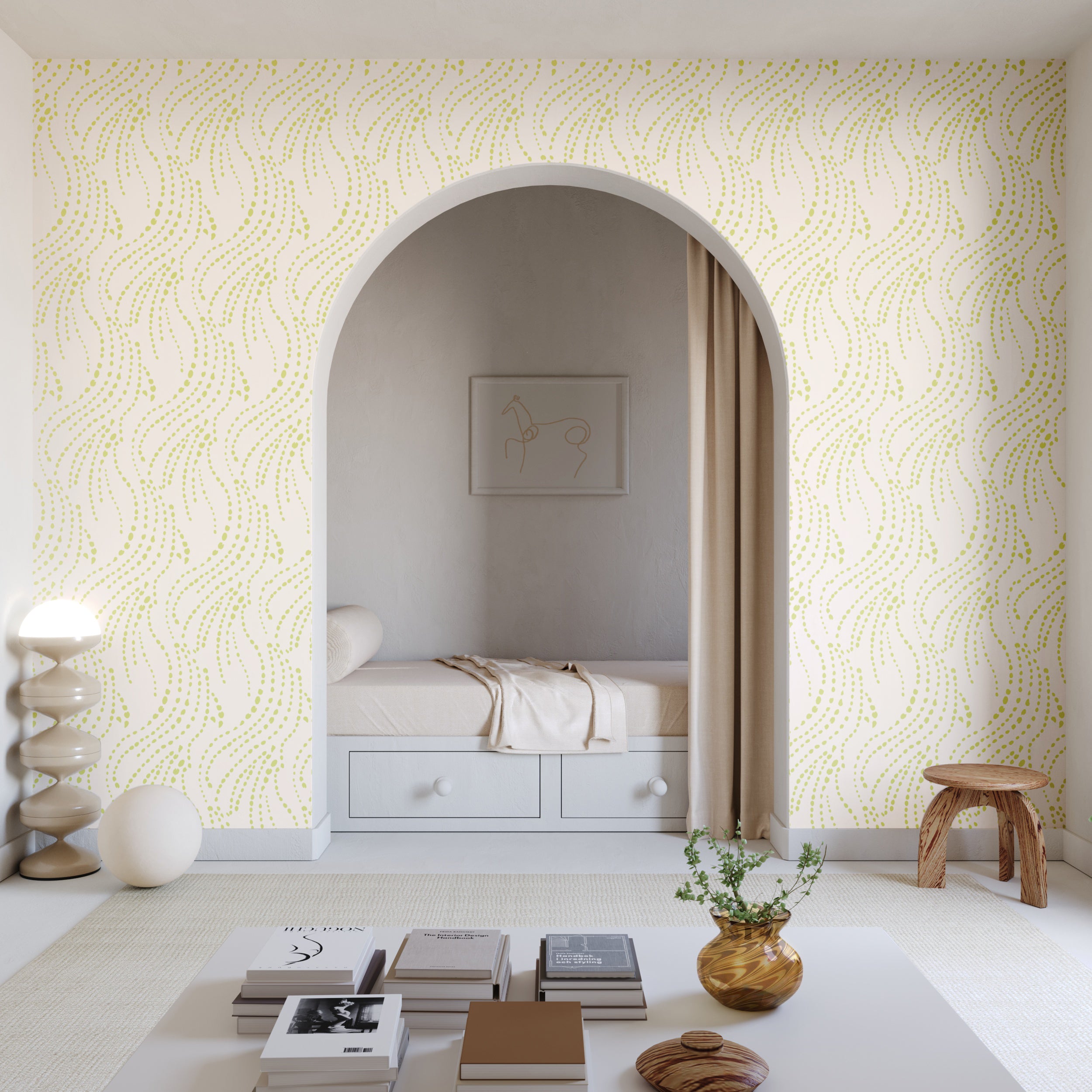 Branding Iron© Wallpaper in Clover