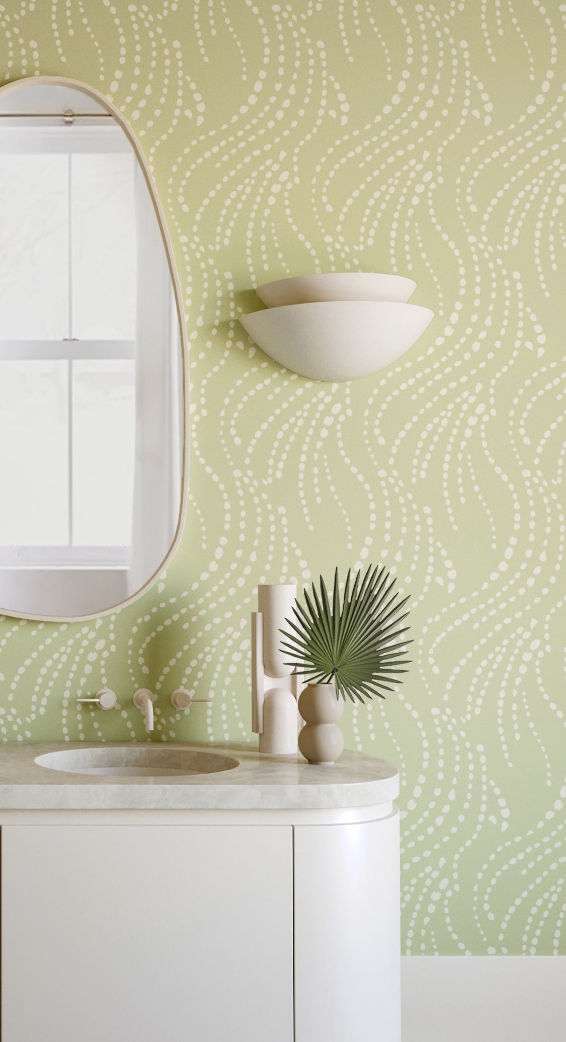 Branding Iron© Wallpaper in Stonecrop