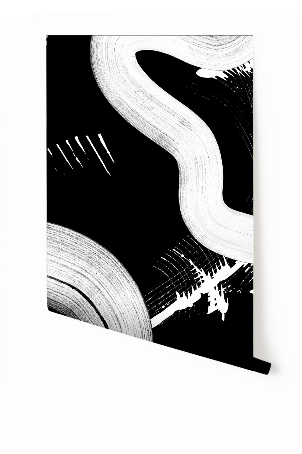 Untamed© Mural Wallpaper in Charcoal