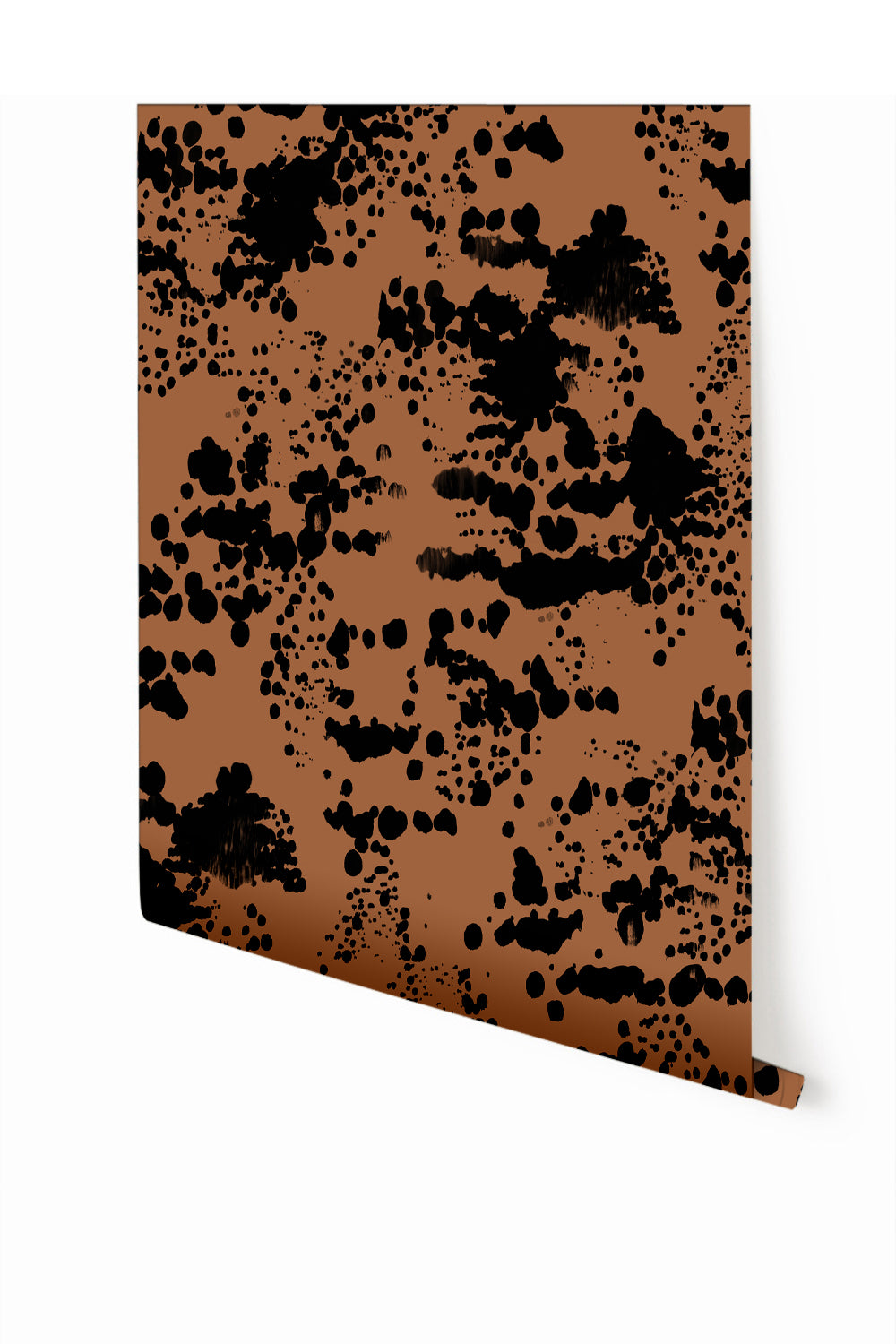 Snakeskin© Wallpaper in Chestnut