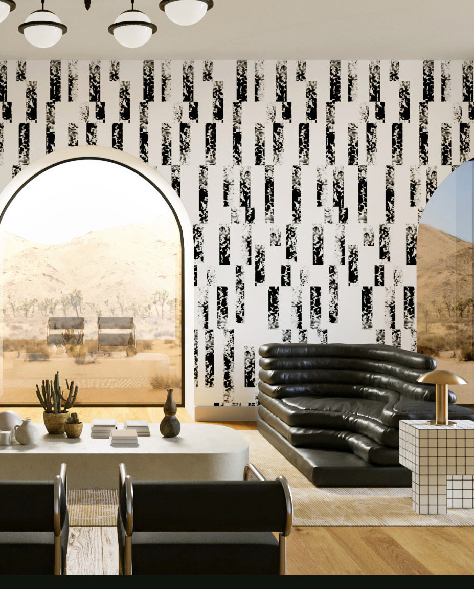 Corral© Wallpaper in Black + White