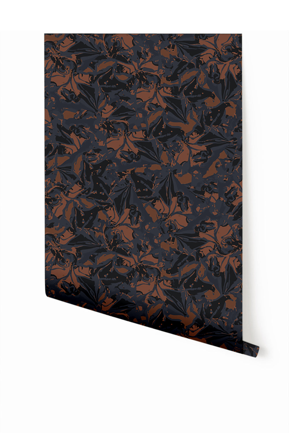 Iris© Wallpaper in Caviar