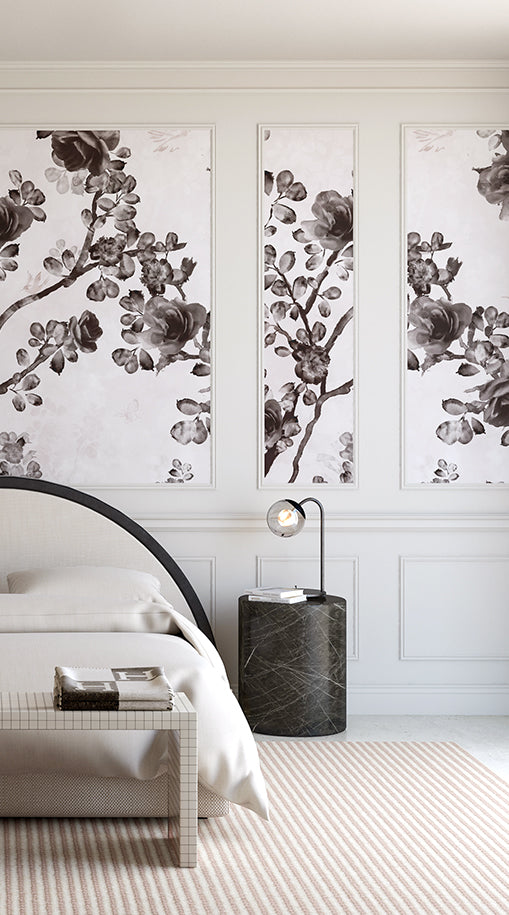 Eden© Mural Wallpaper in Noir