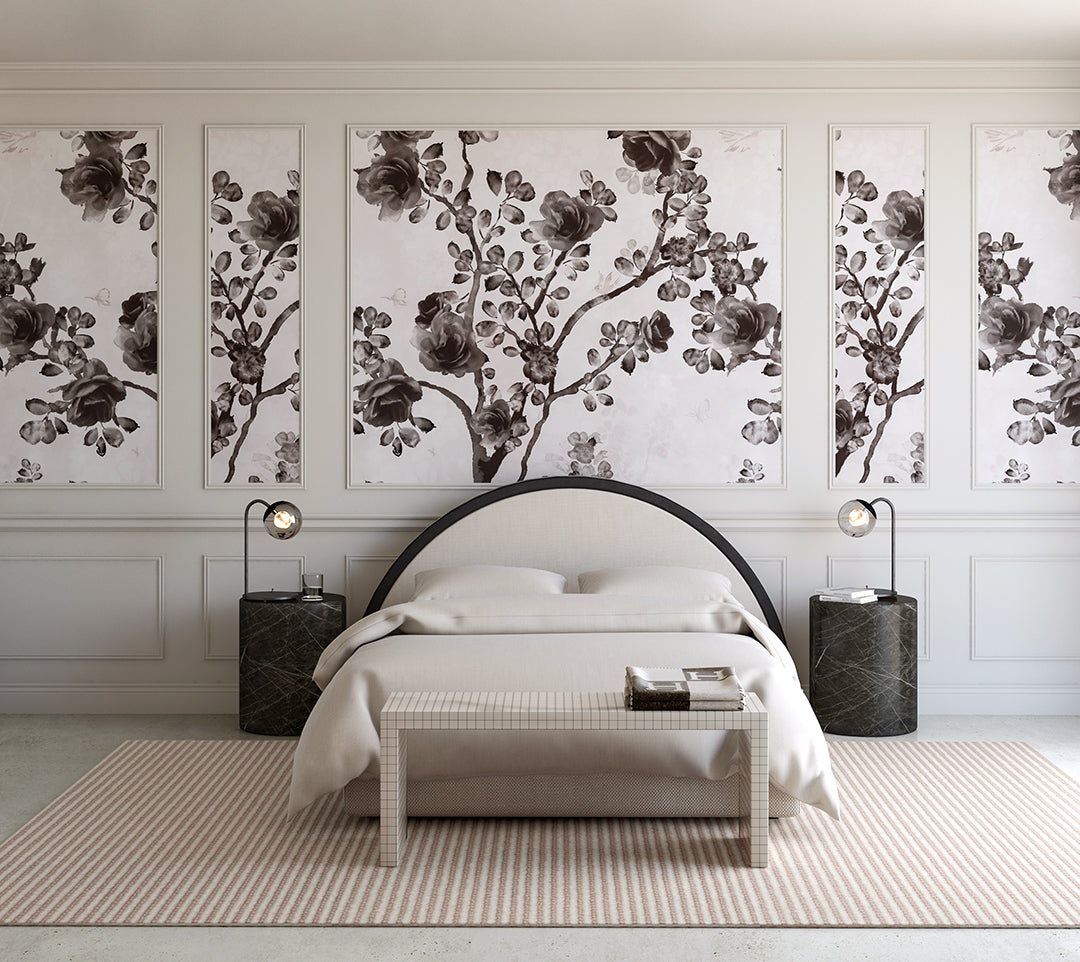 Eden© Mural Wallpaper in Noir