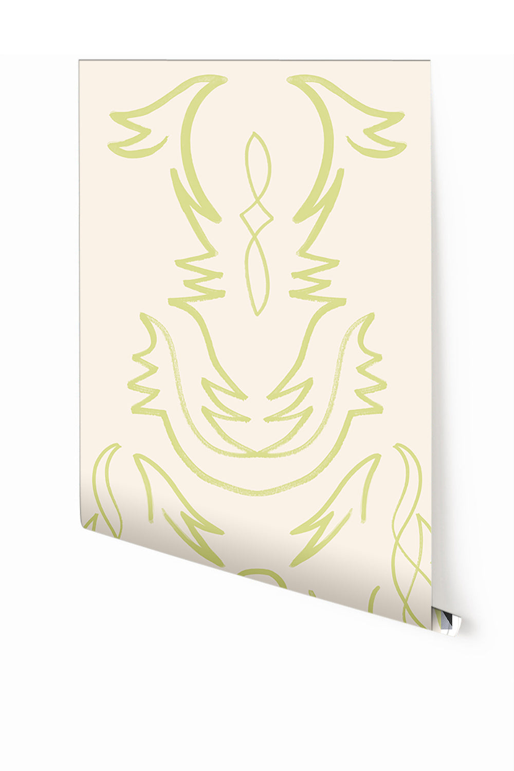 Side Saddle© Wallpaper in Clover