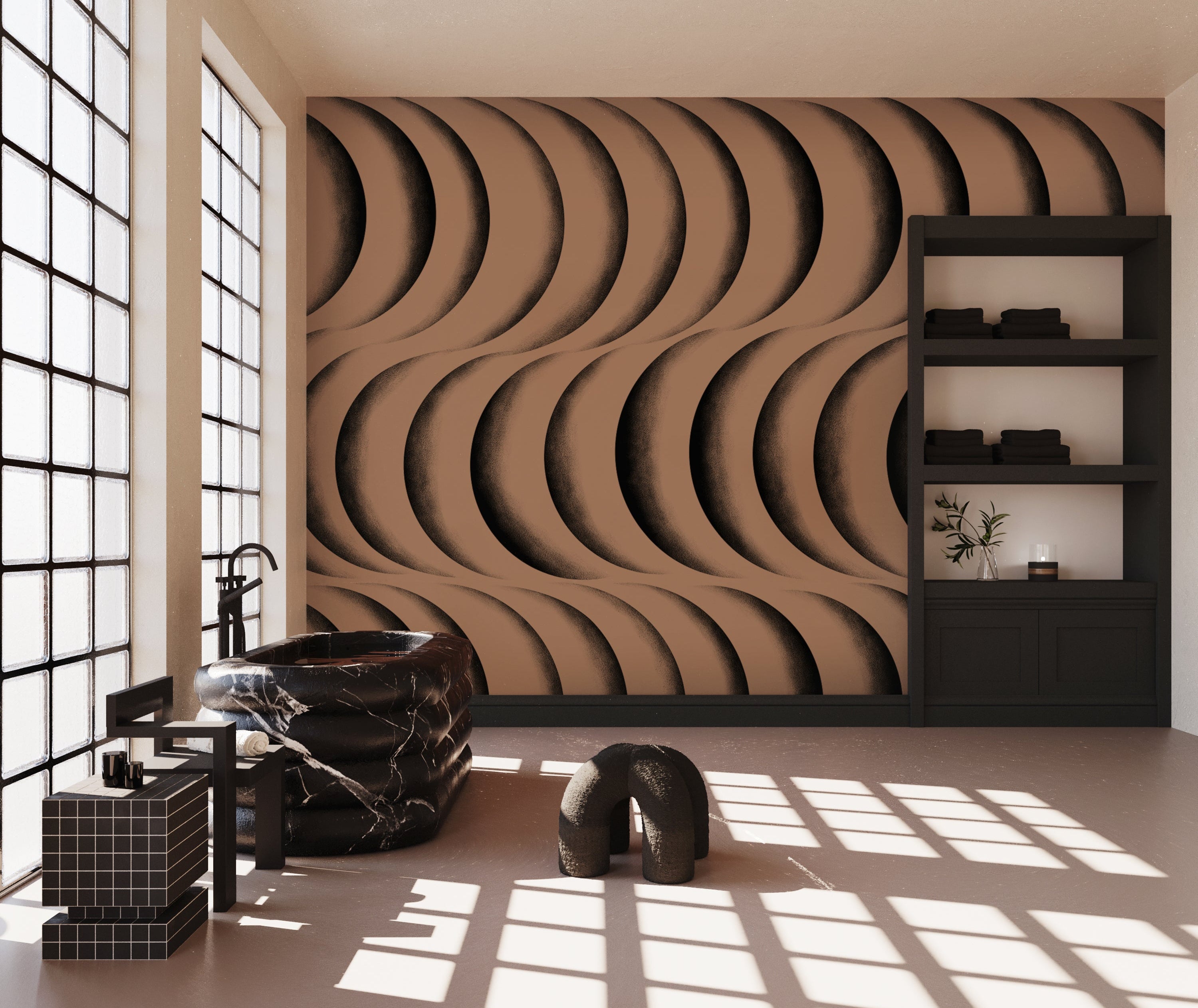 Coque© Wallpaper in Beetlejuice + Black