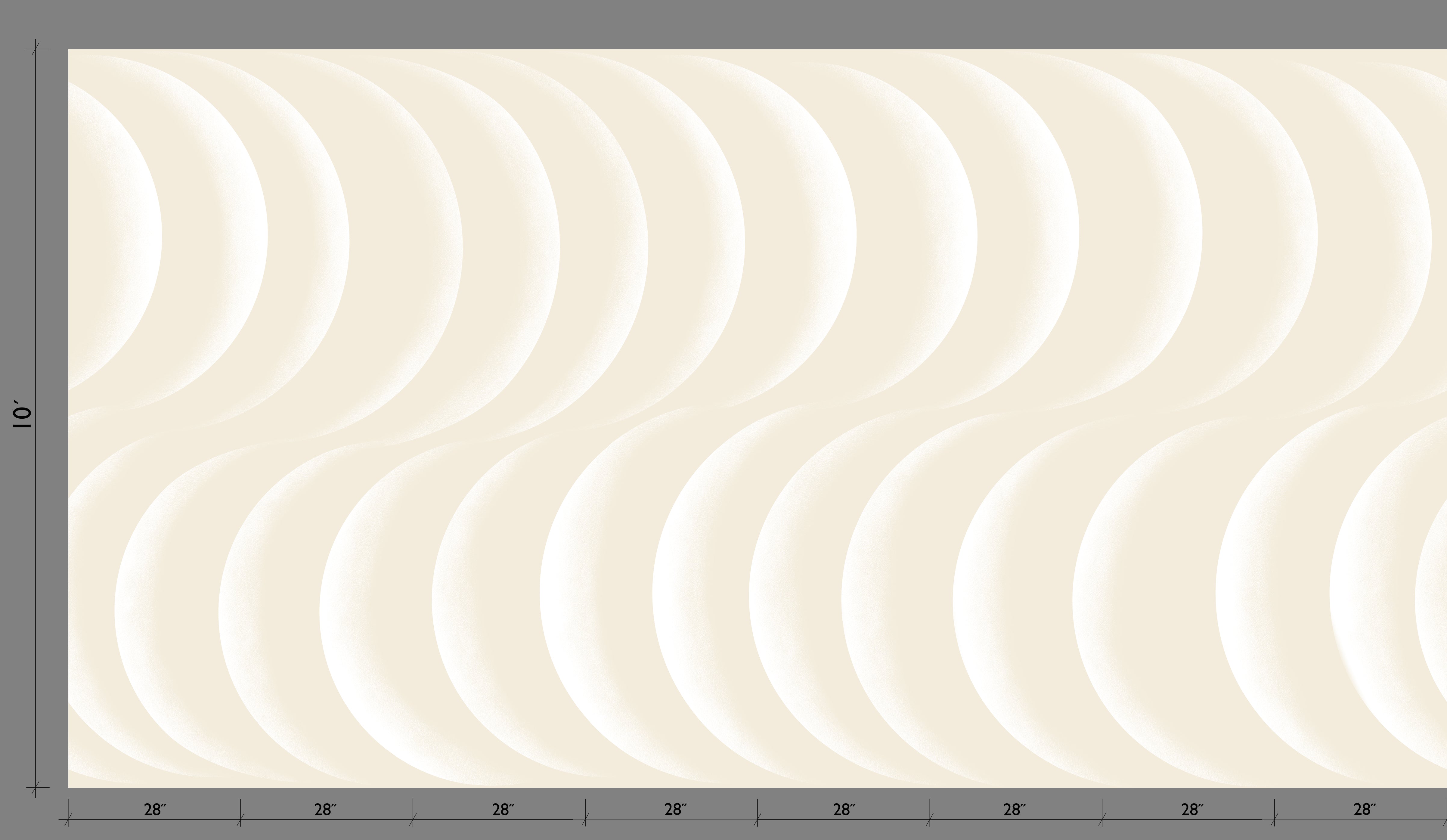 Coque© Wallpaper in Cremé