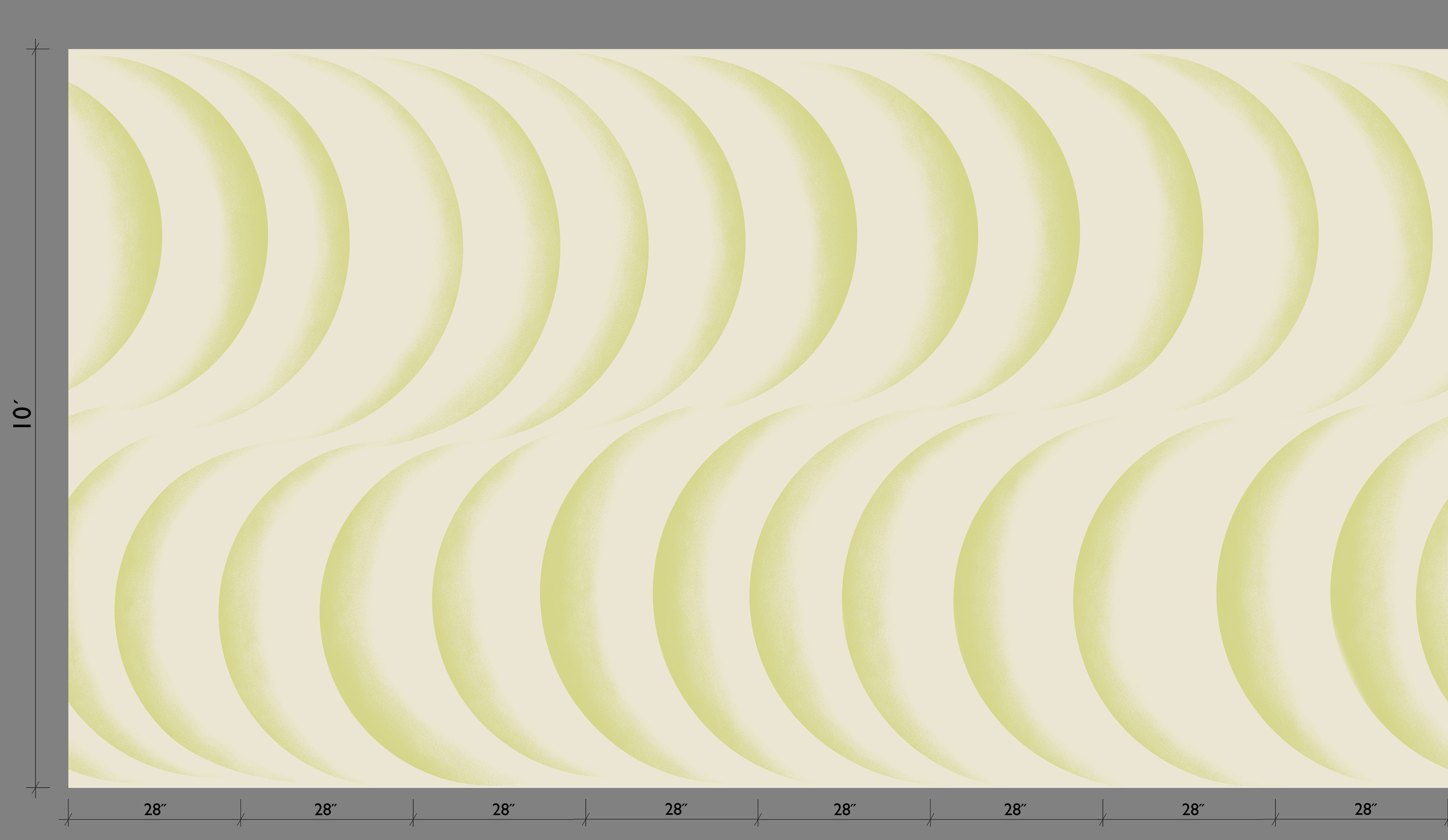 Coque© Wallpaper in Kiwi