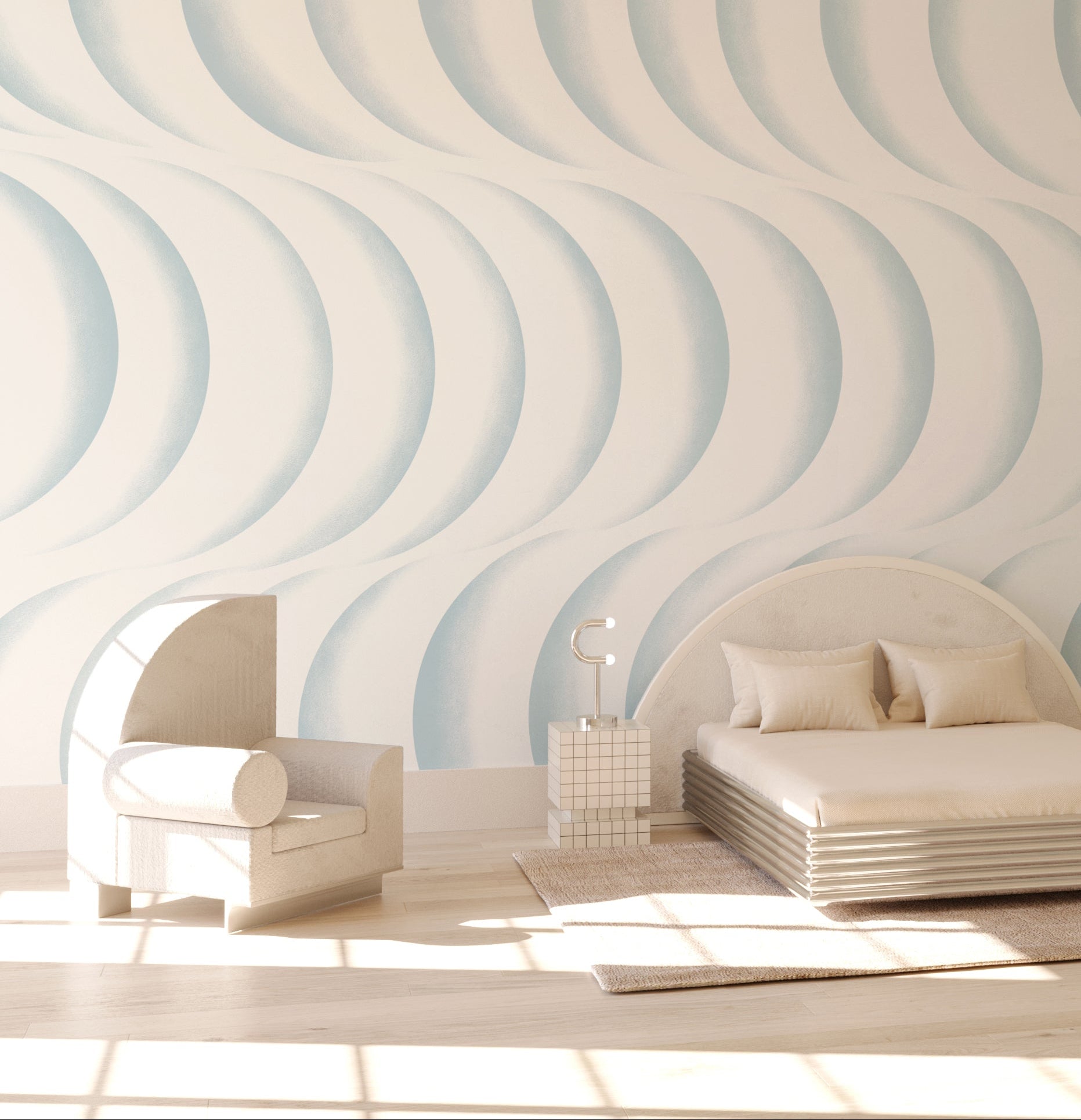 Coque© Wallpaper in Ice