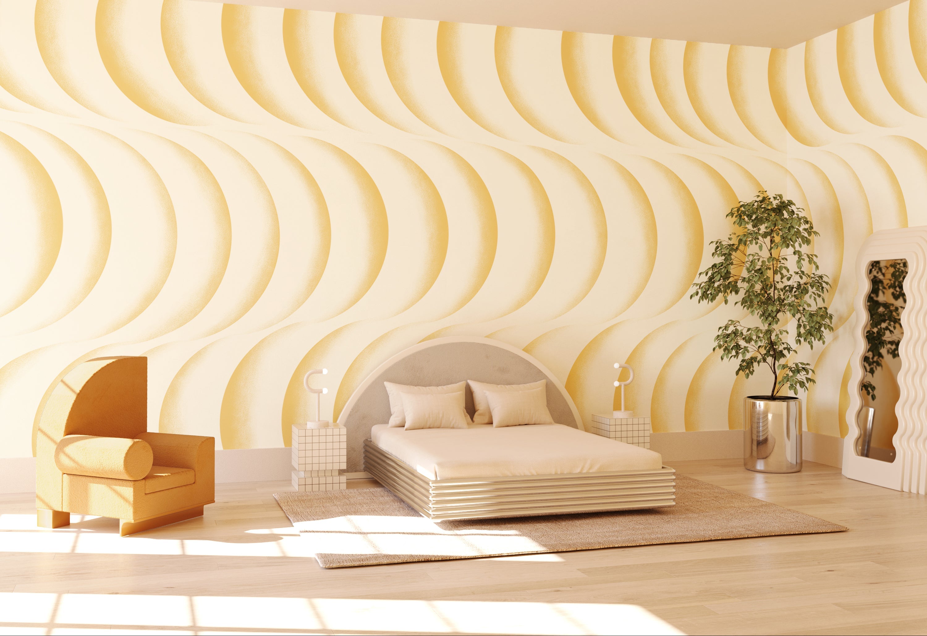 Coque© Wallpaper in Sunkist