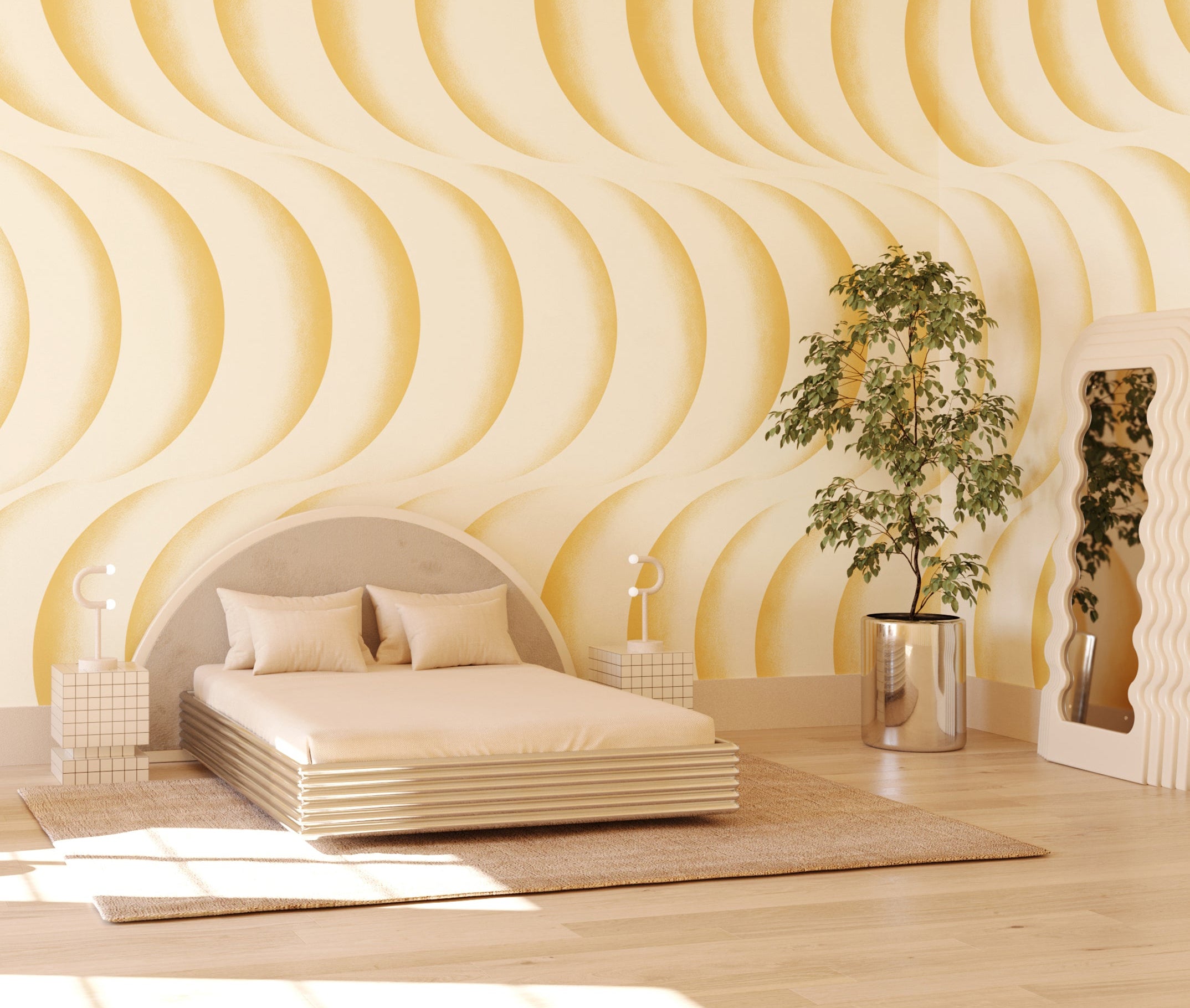 Coque© Wallpaper in Sunkist