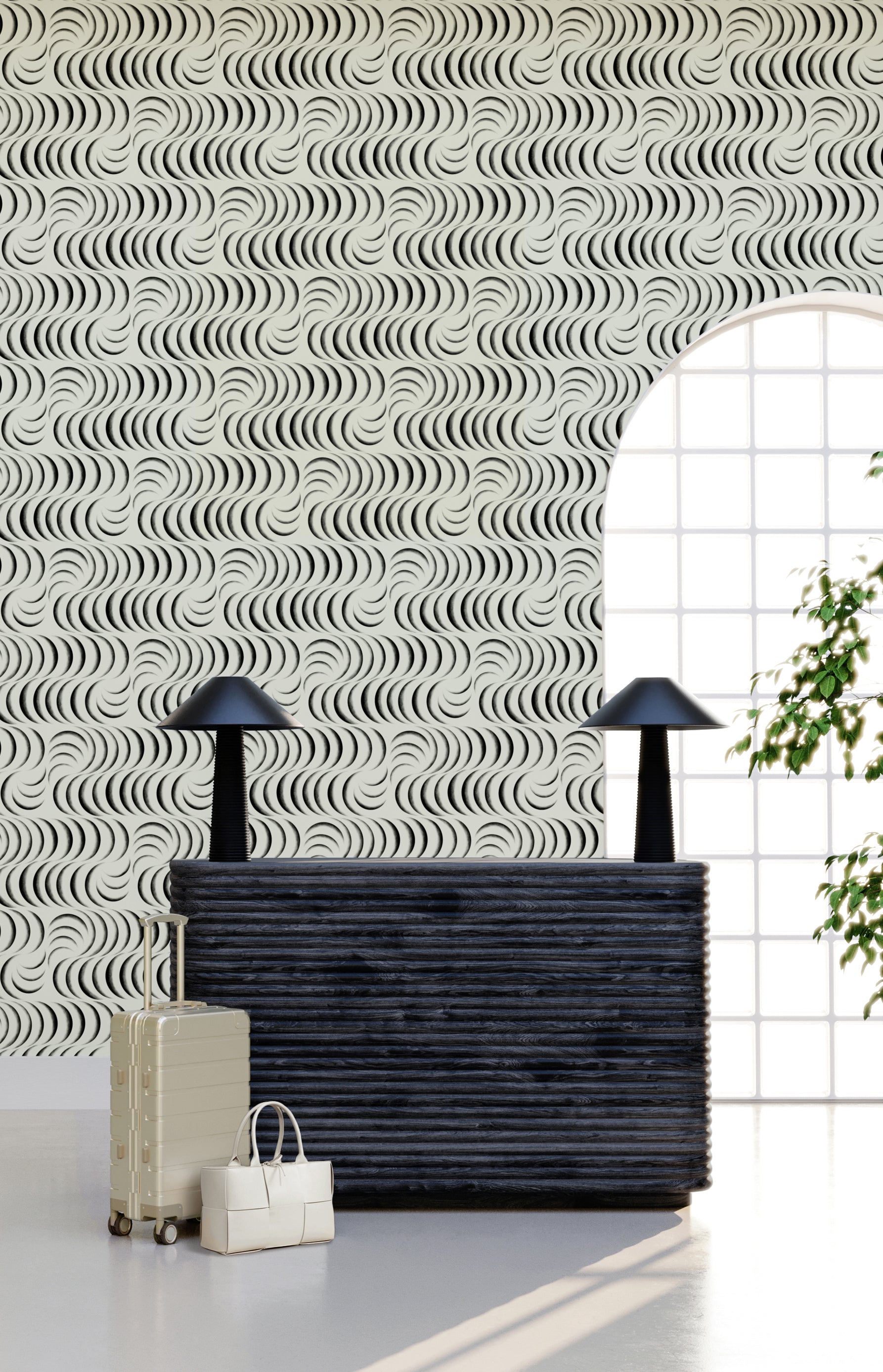 Petite Coque© Wallpaper in Moon