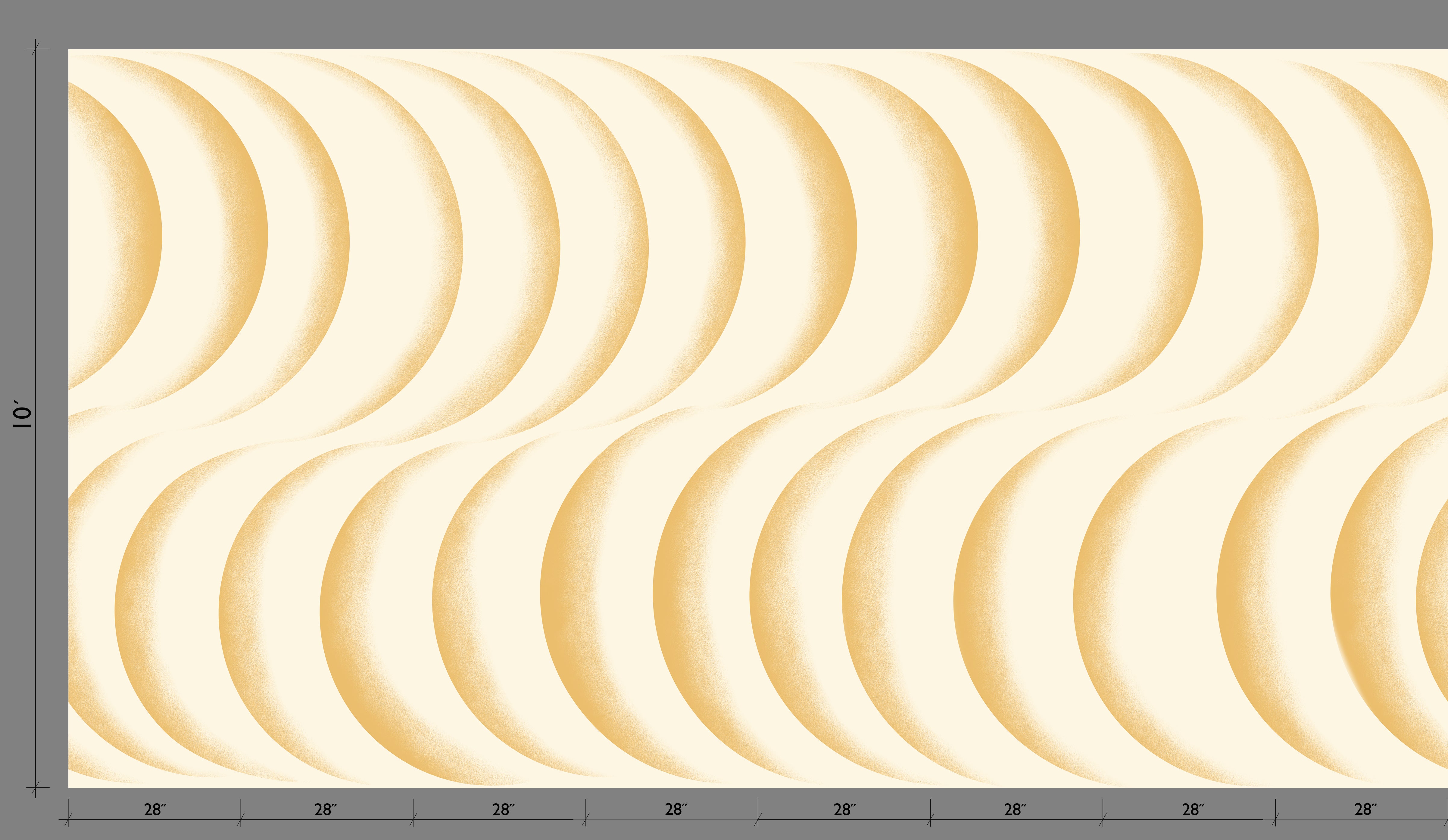 Coque© Wallpaper in Sunkist