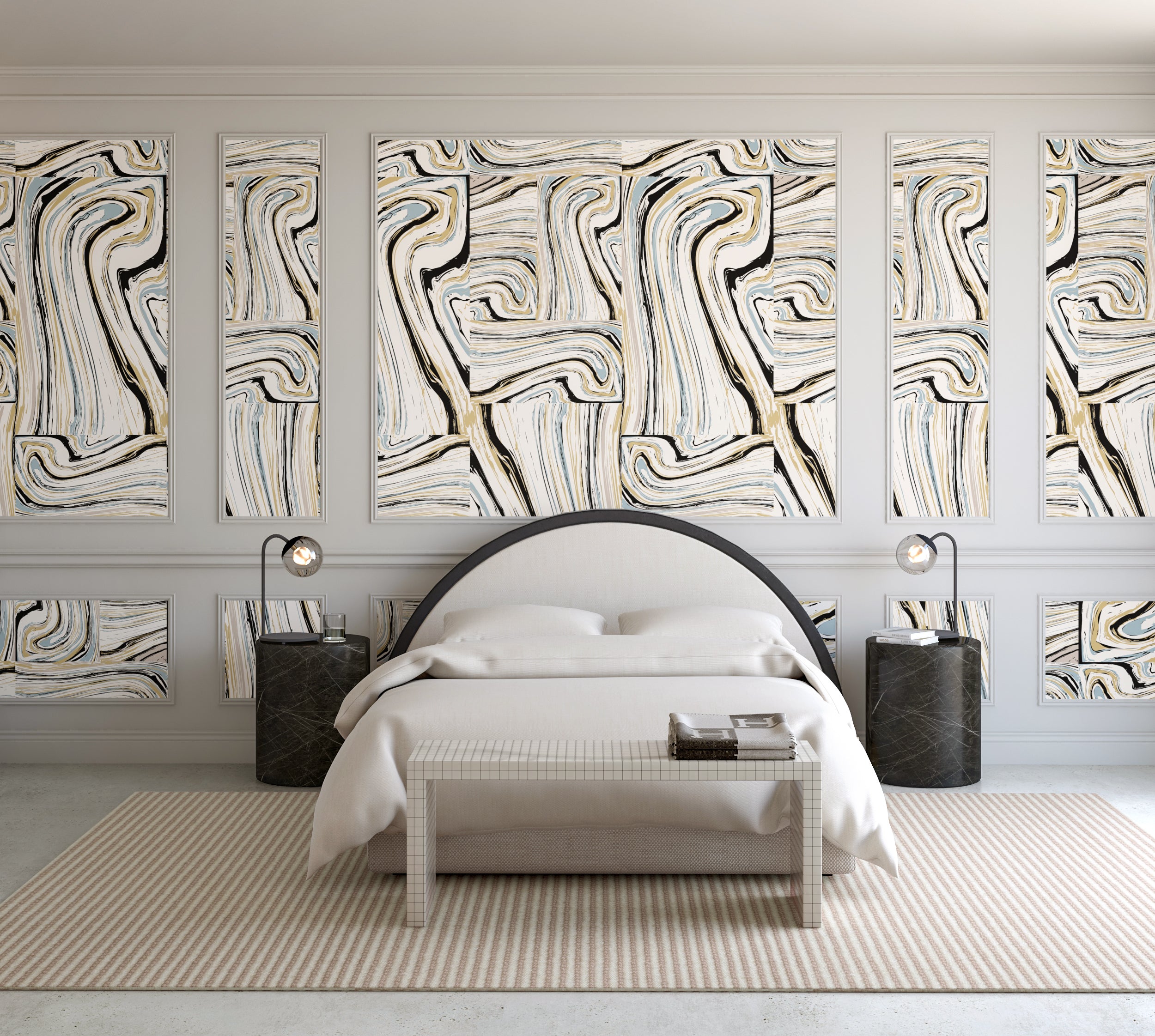 Crystalline© Wallpaper in Wicker