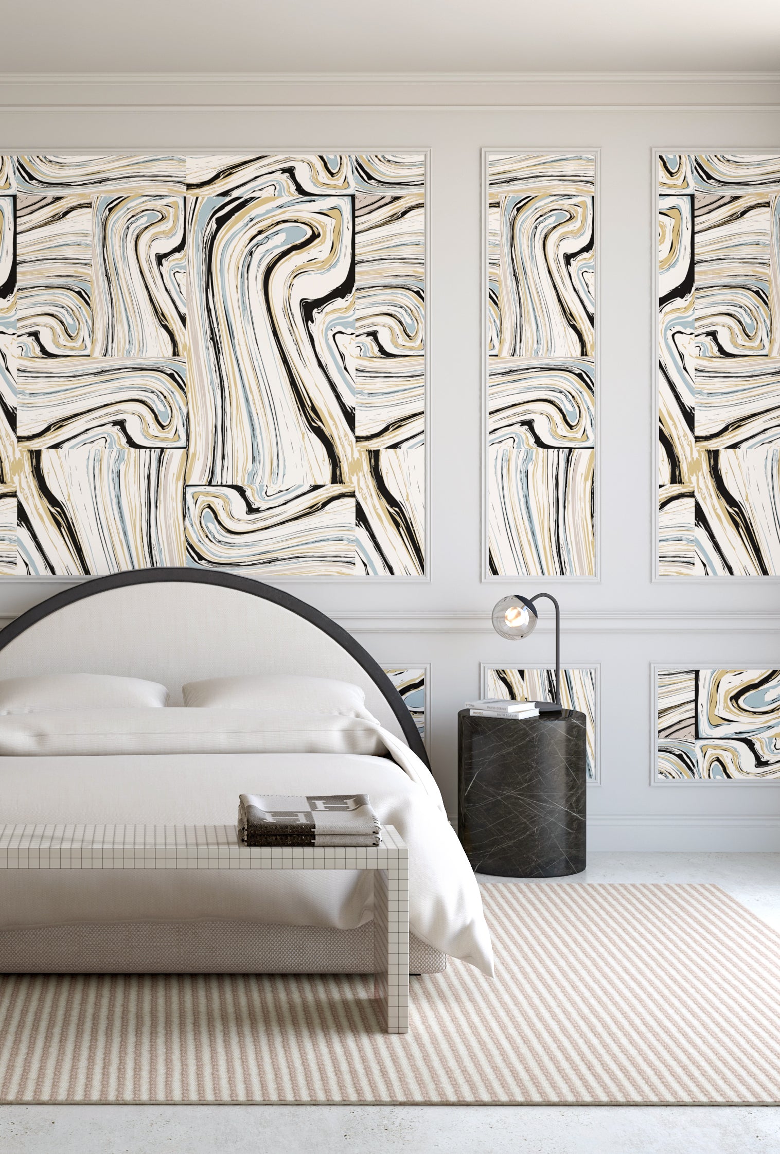 Crystalline© Wallpaper in Wicker