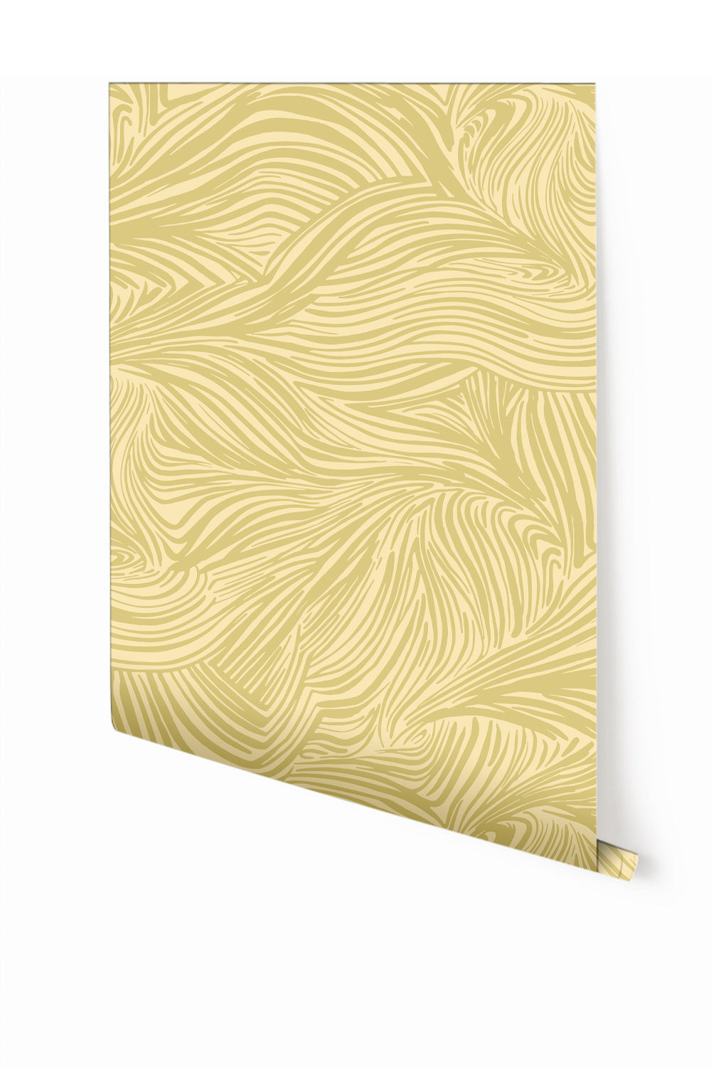 Hay Bale© Wallpaper in Daffodil