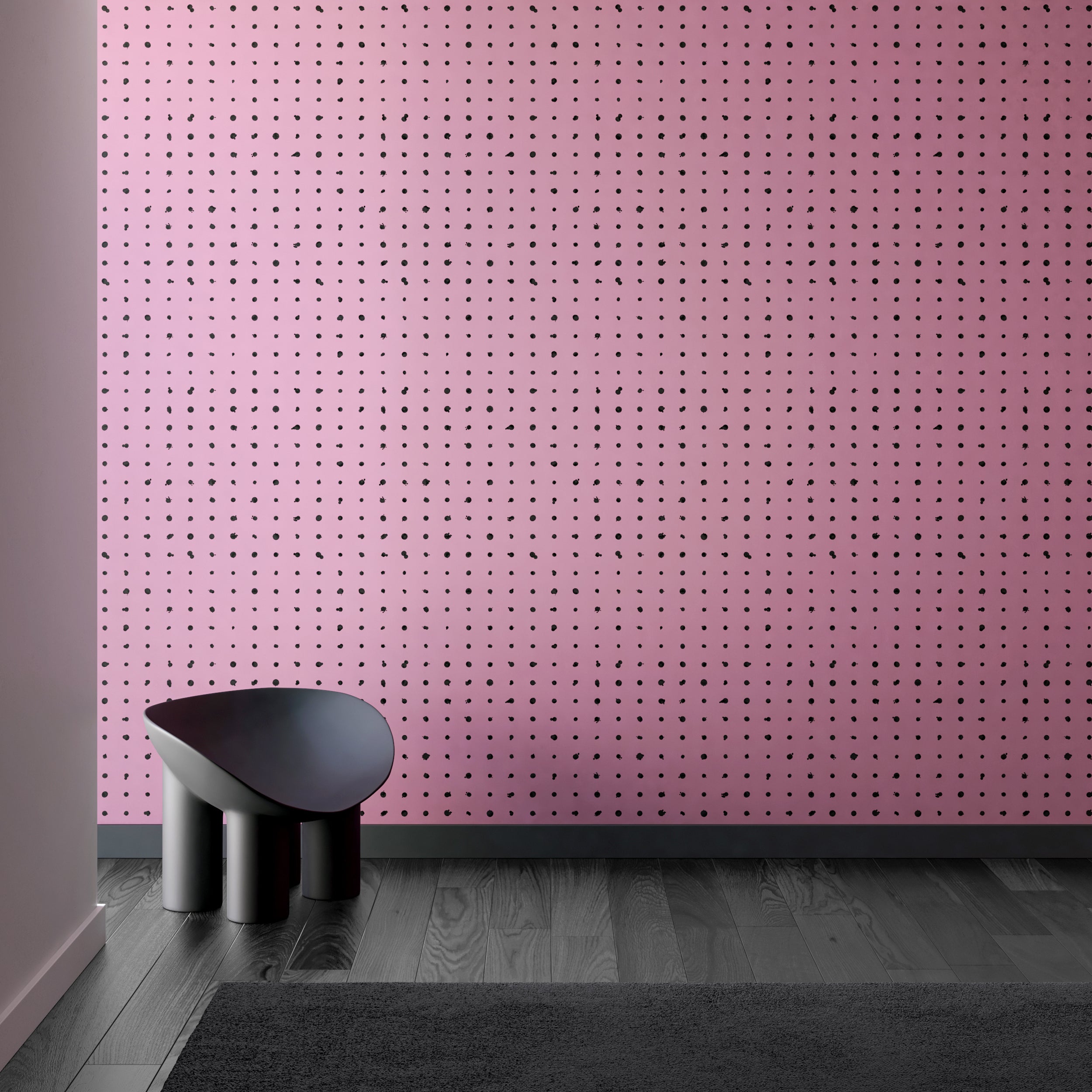 Dotted Line© Wallpaper in Purple