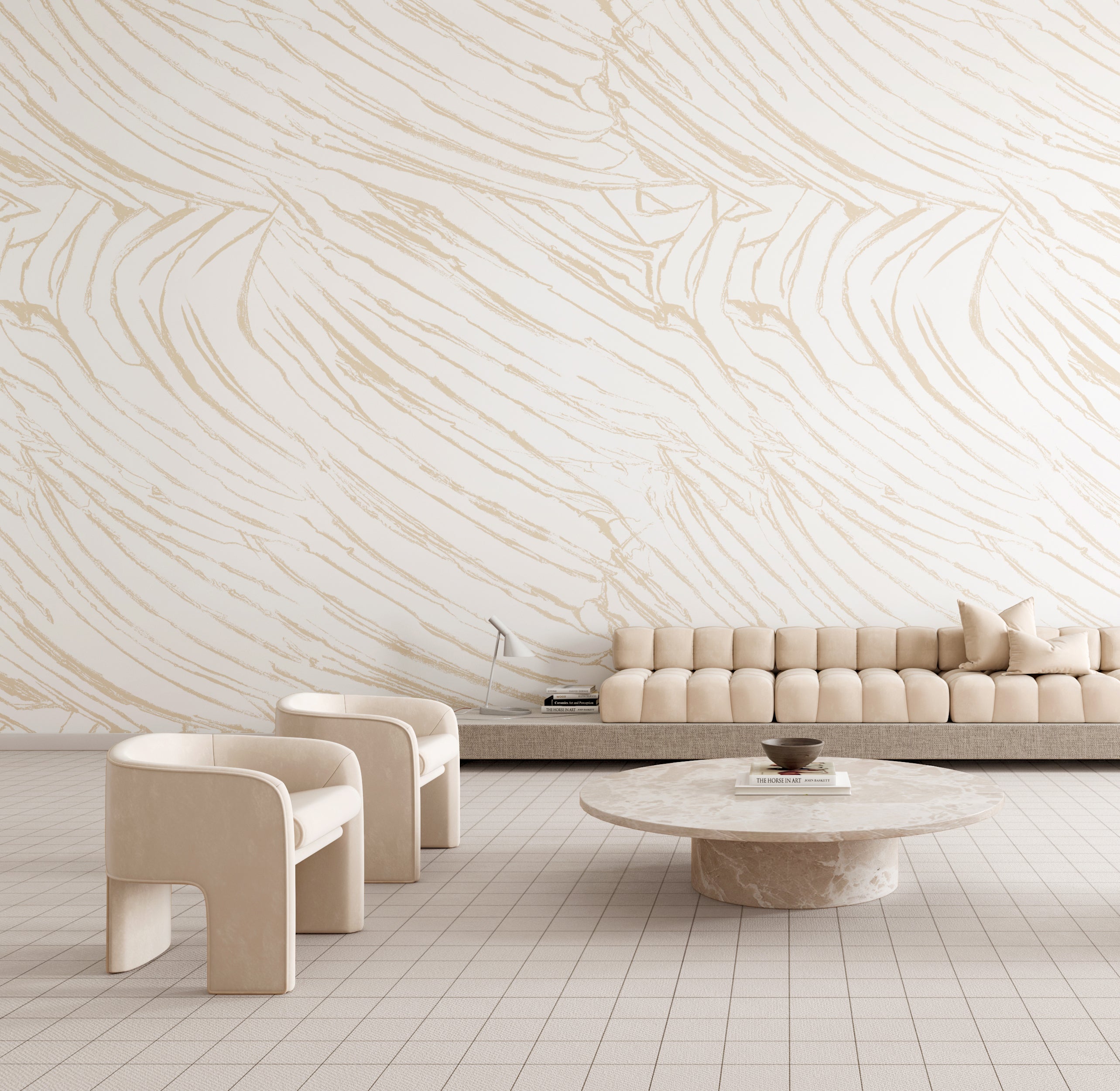 Dune© Mural Wallpaper in Cremé