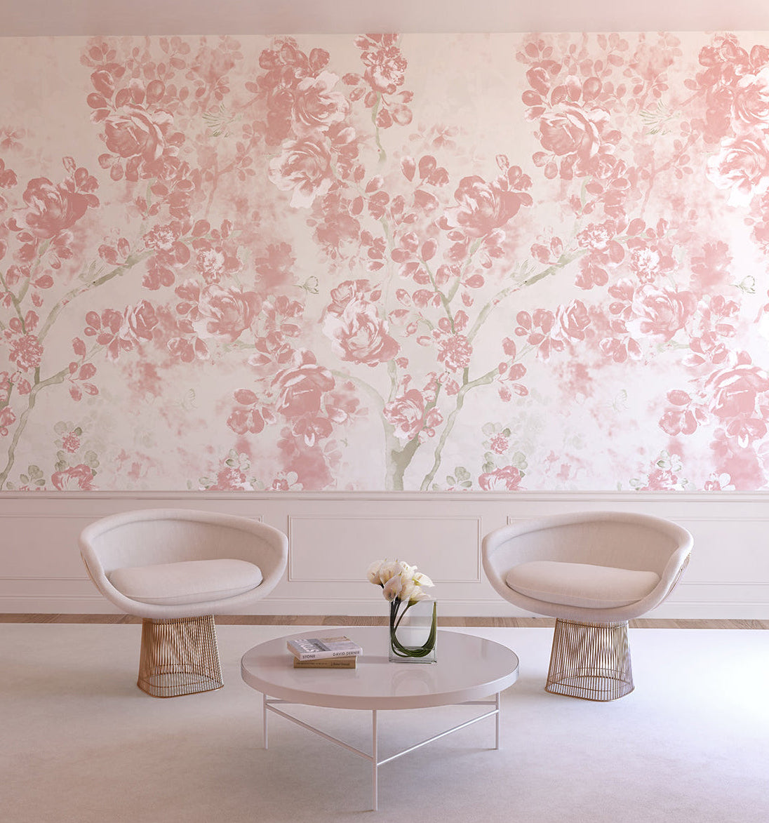 Eden© Mural Wallpaper in Petal