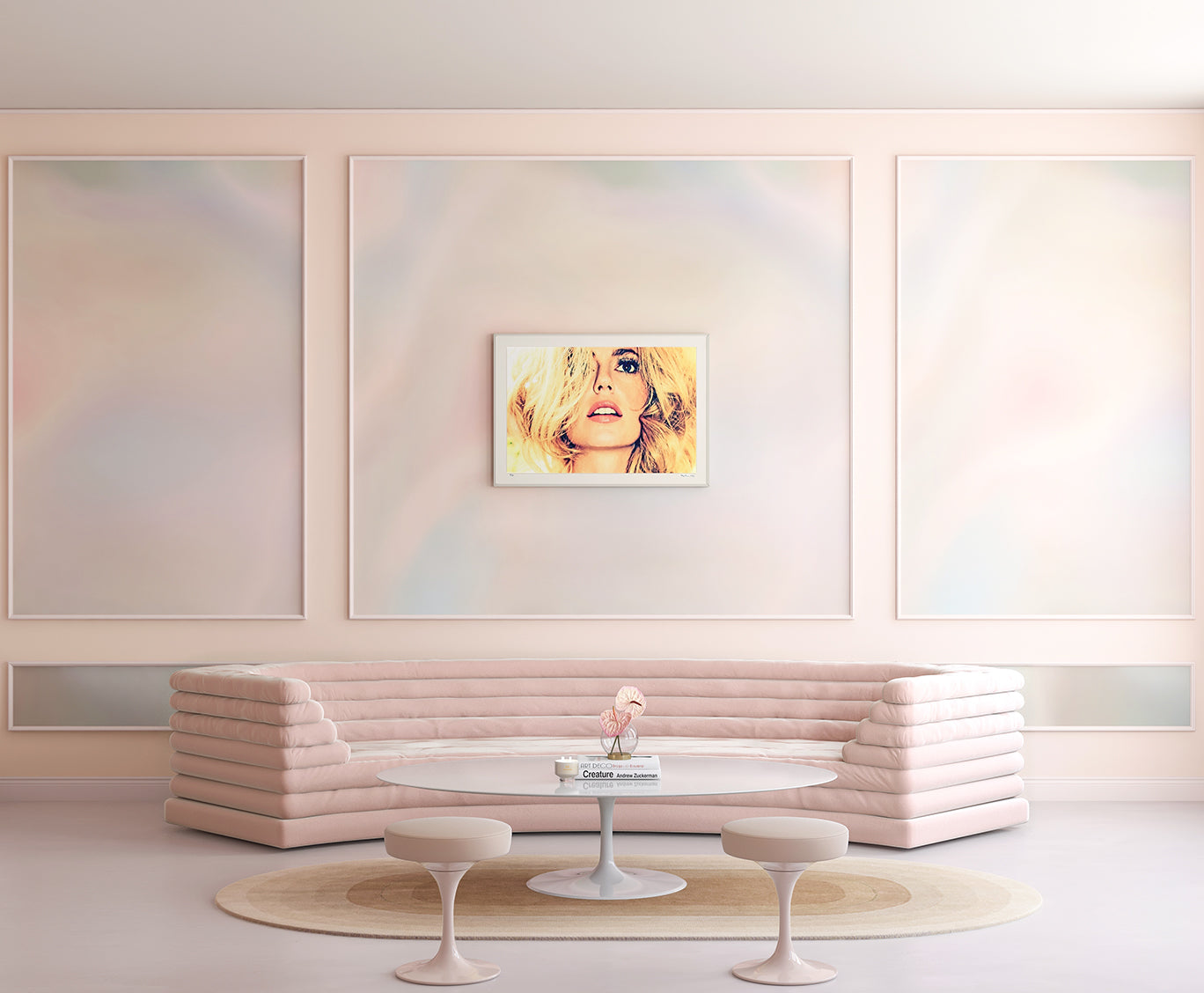 Electricity© Mural Wallpaper in Glimmer