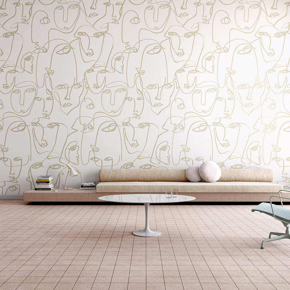 Femme© Wallpaper in Sand