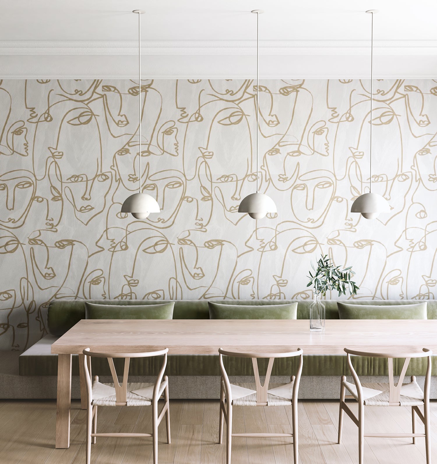 Femme© Wallpaper in Nude