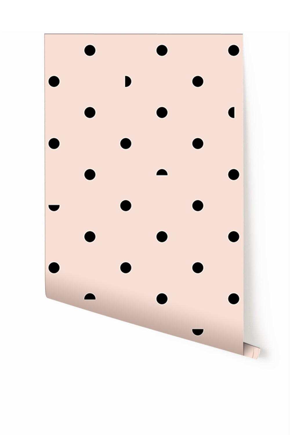 Pretty Woman© Wallpaper in Flamingo + Black